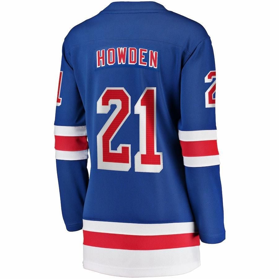 Brett Howden New York Rangers Home Breakaway Player Blue NHL Jersey Women's