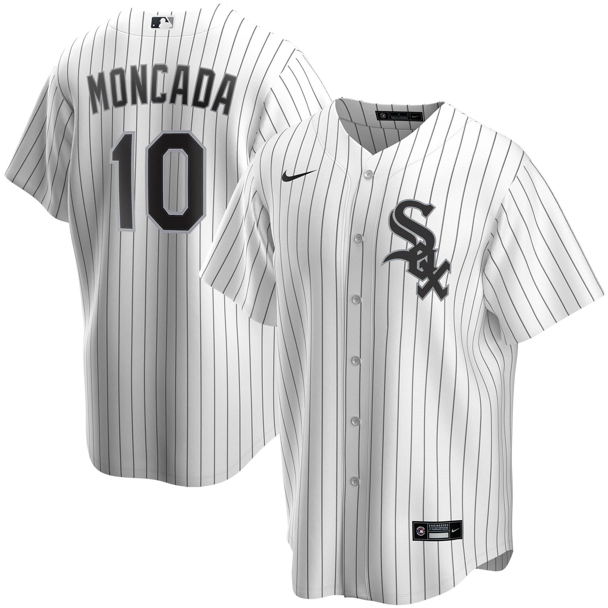 Chicago White Sox Yoan Moncada White Alternate Player MLB Jersey Youth