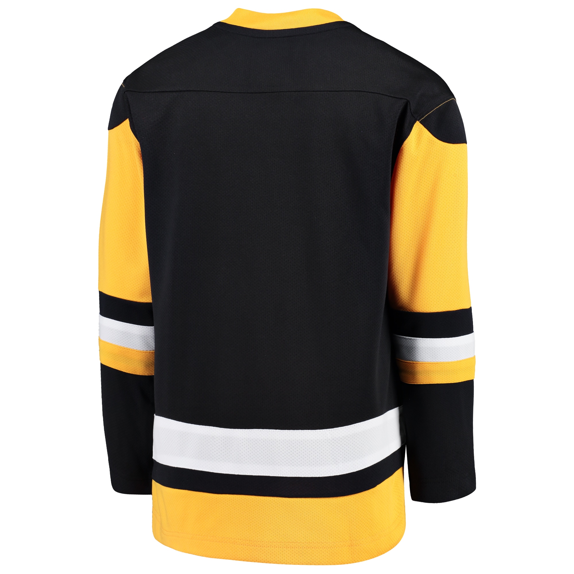 Pittsburgh Penguins Black Home Blank NHL Jersey Youth