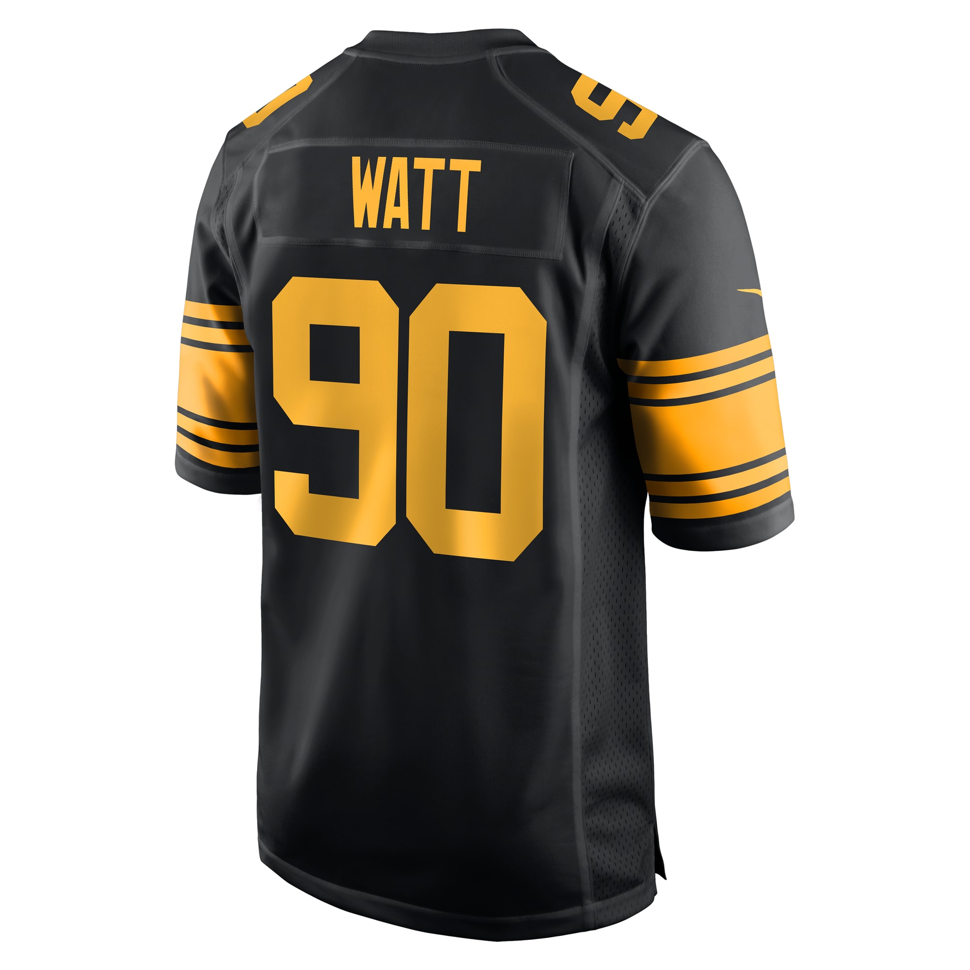 Pittsburgh Steelers T.J. Watt Black Alternate Game NFL Jersey Men's