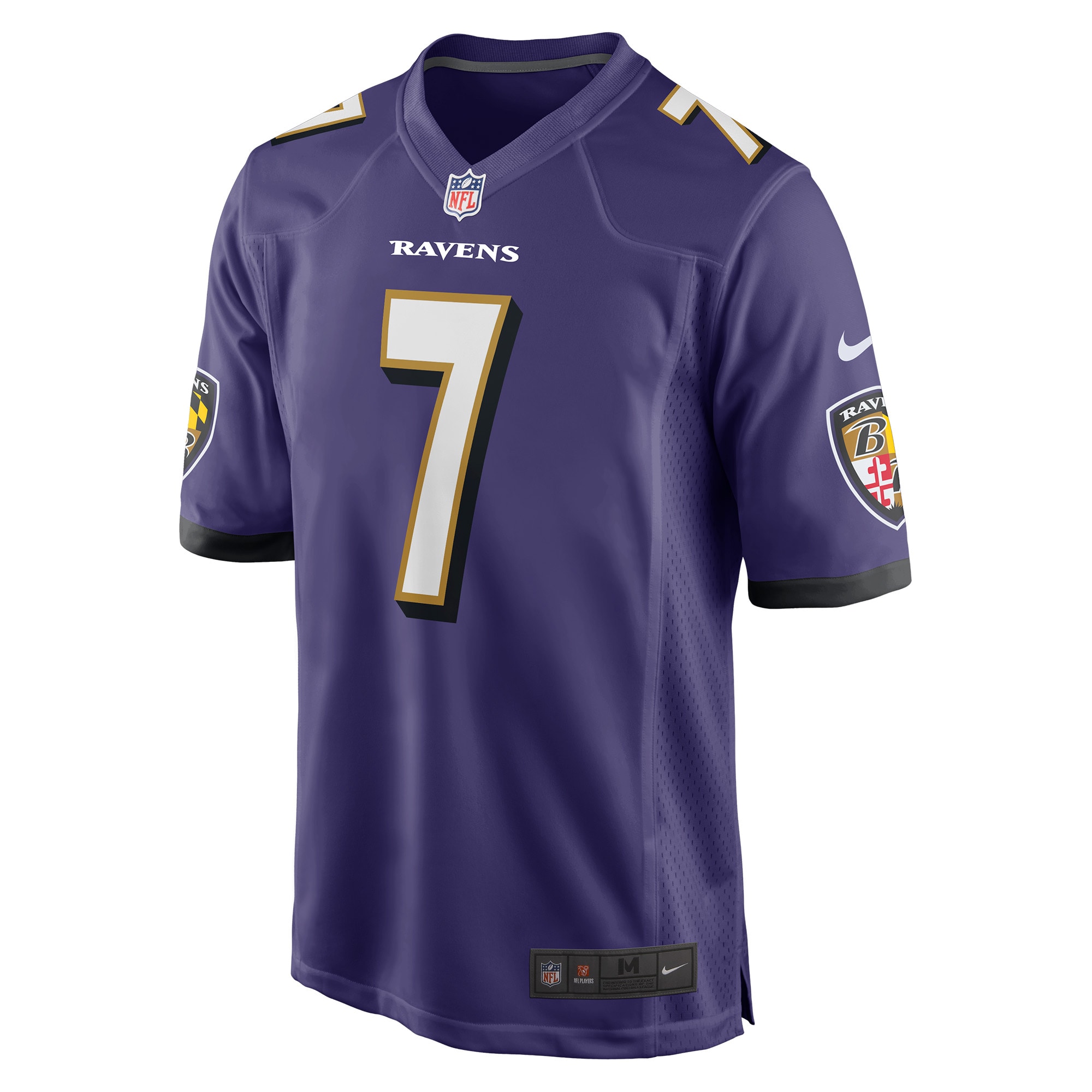 Baltimore Ravens Rashod Bateman Purple Game Player NFL Jersey Men's