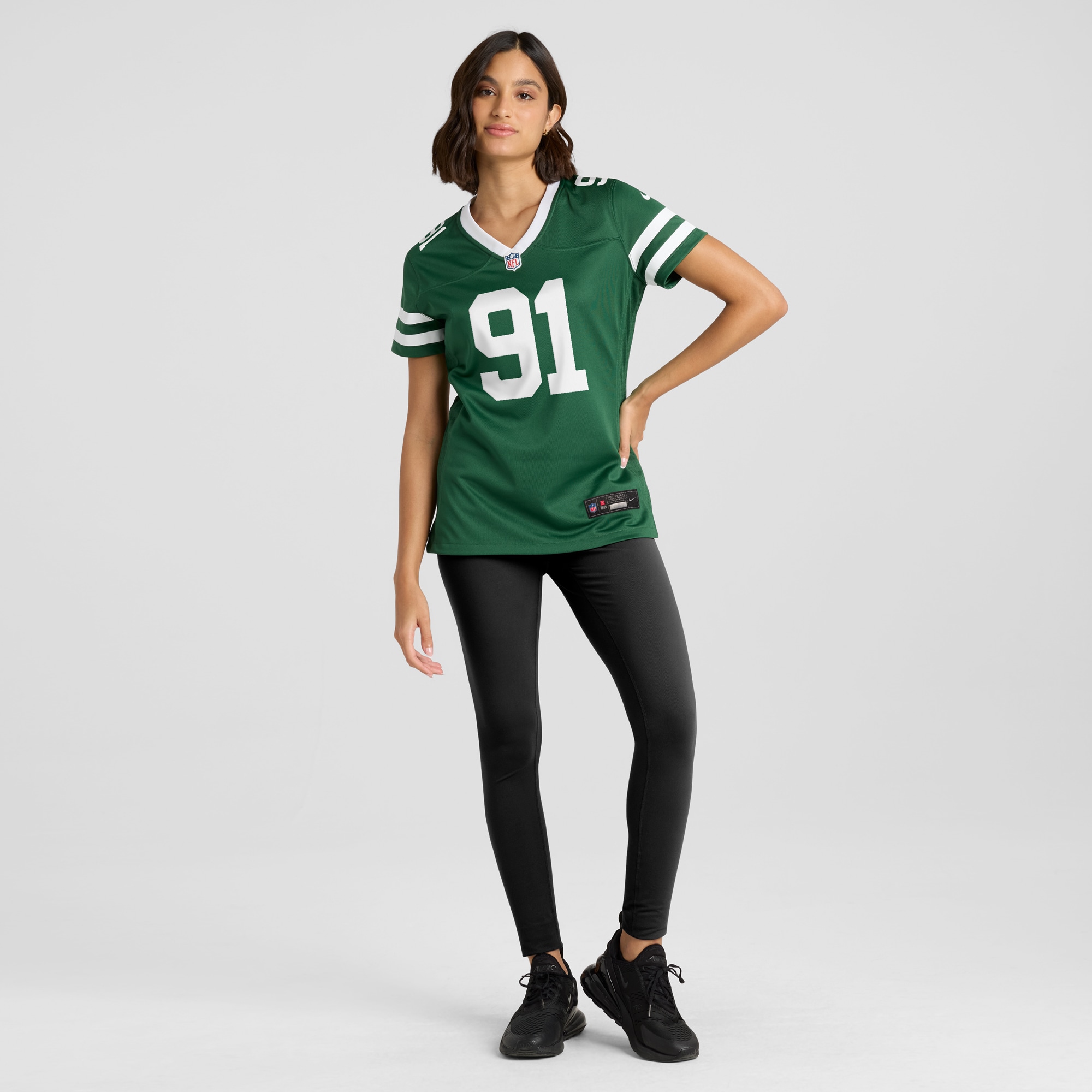 New York Jets Braiden McGregor Legacy Green Team Game NFL Jersey Women's