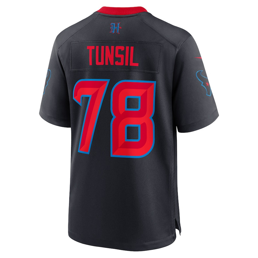 Laremy Tunsil 78 Houston Texans 2nd Alternate Game Navy NFL Jersey Men's