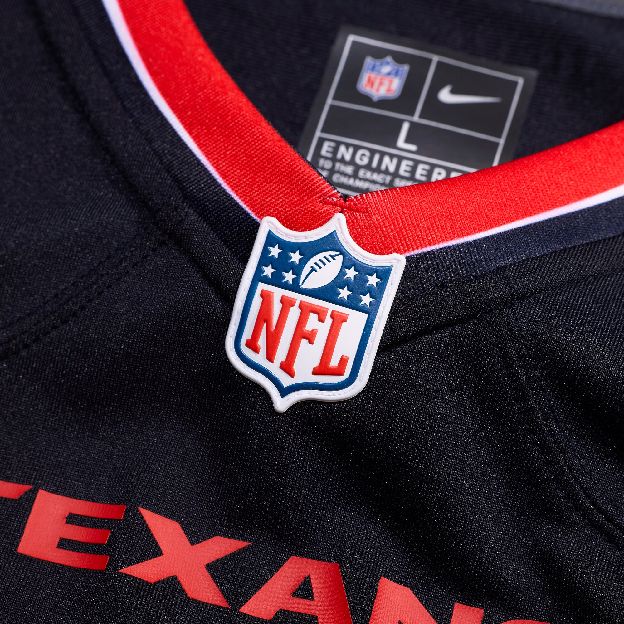 Houston Texans Tremayne Anchrum Jr. Navy Team Game NFL Jersey Men's