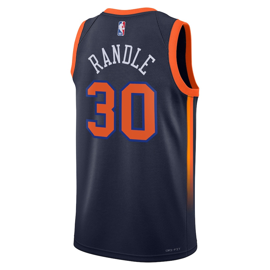 Julius Randle 30 Milwaukee Bucks Unisex Swingman Statement Edition Navy NBA Jersey Unisex