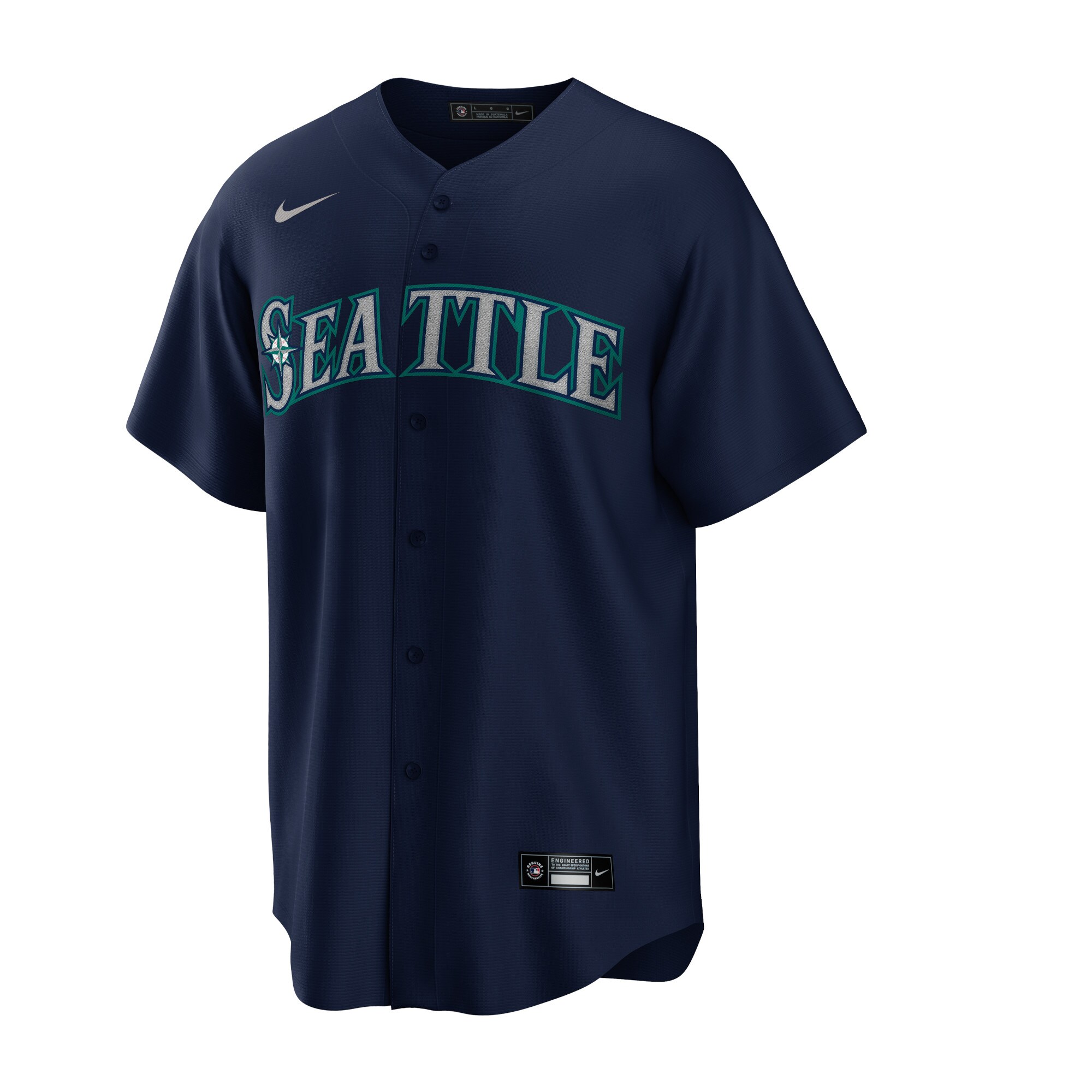 Seattle Mariners Jesse Winker Navy Alternate Player MLB Jersey Men's
