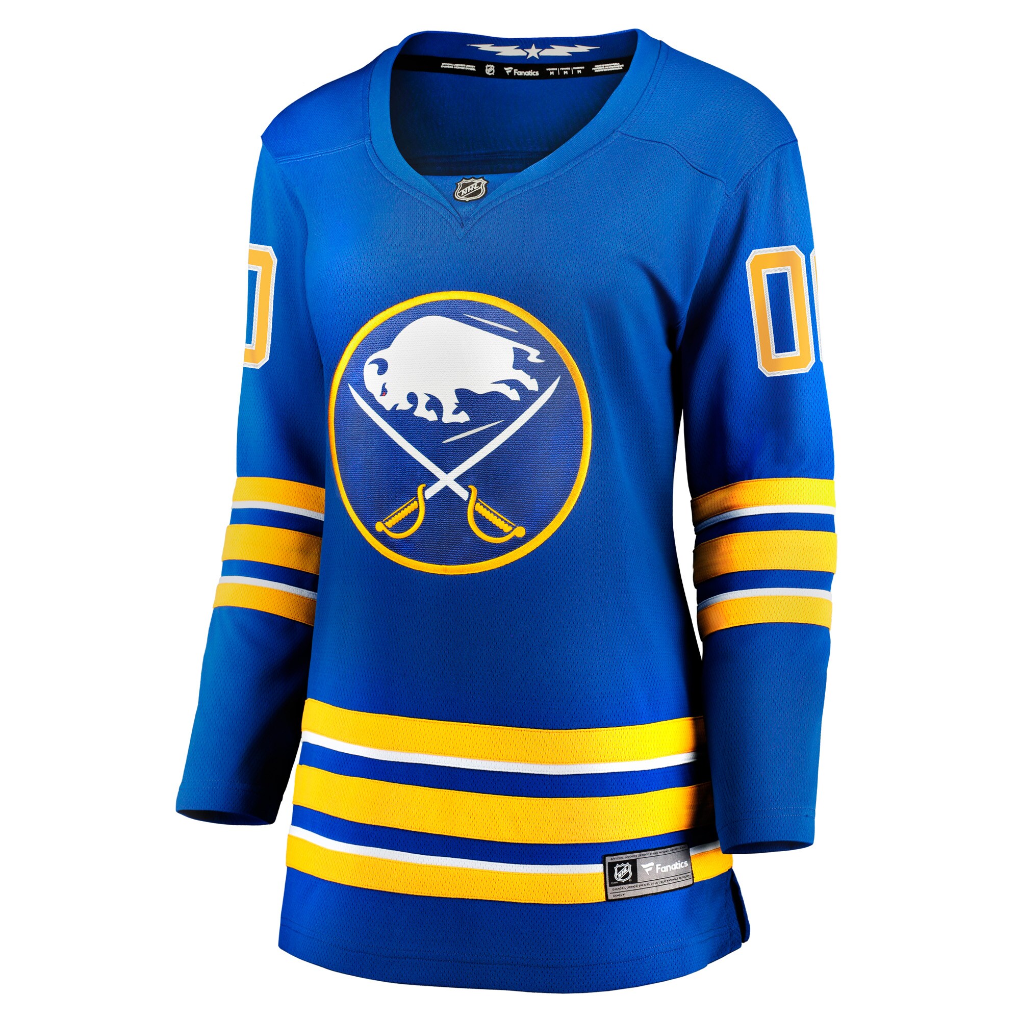 Buffalo Sabres Royal Home Breakaway Custom NHL Jersey Women's