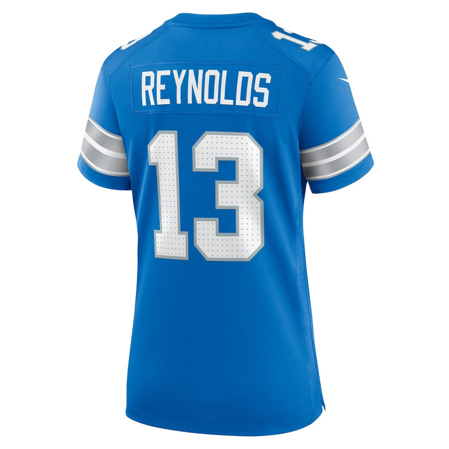Craig Reynolds #13 Detroit Lions Super Bowl LIX Blue NFL Jersey Women's
