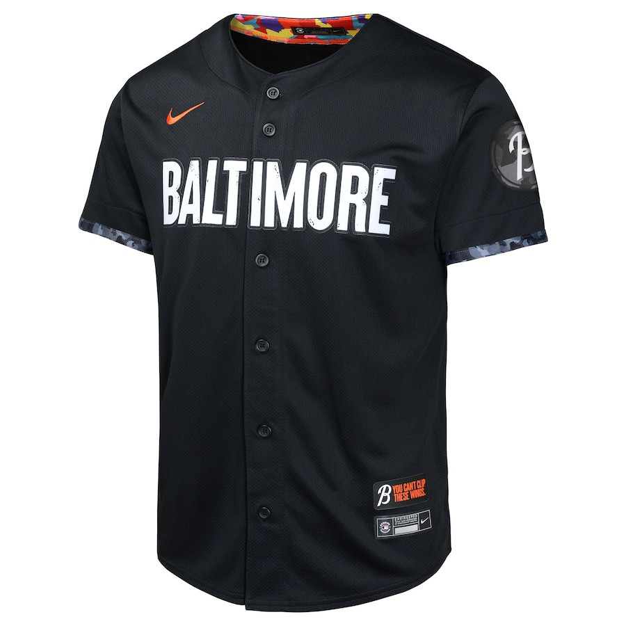 Baltimore Orioles City Connect Limited Black MLB Jersey Youth