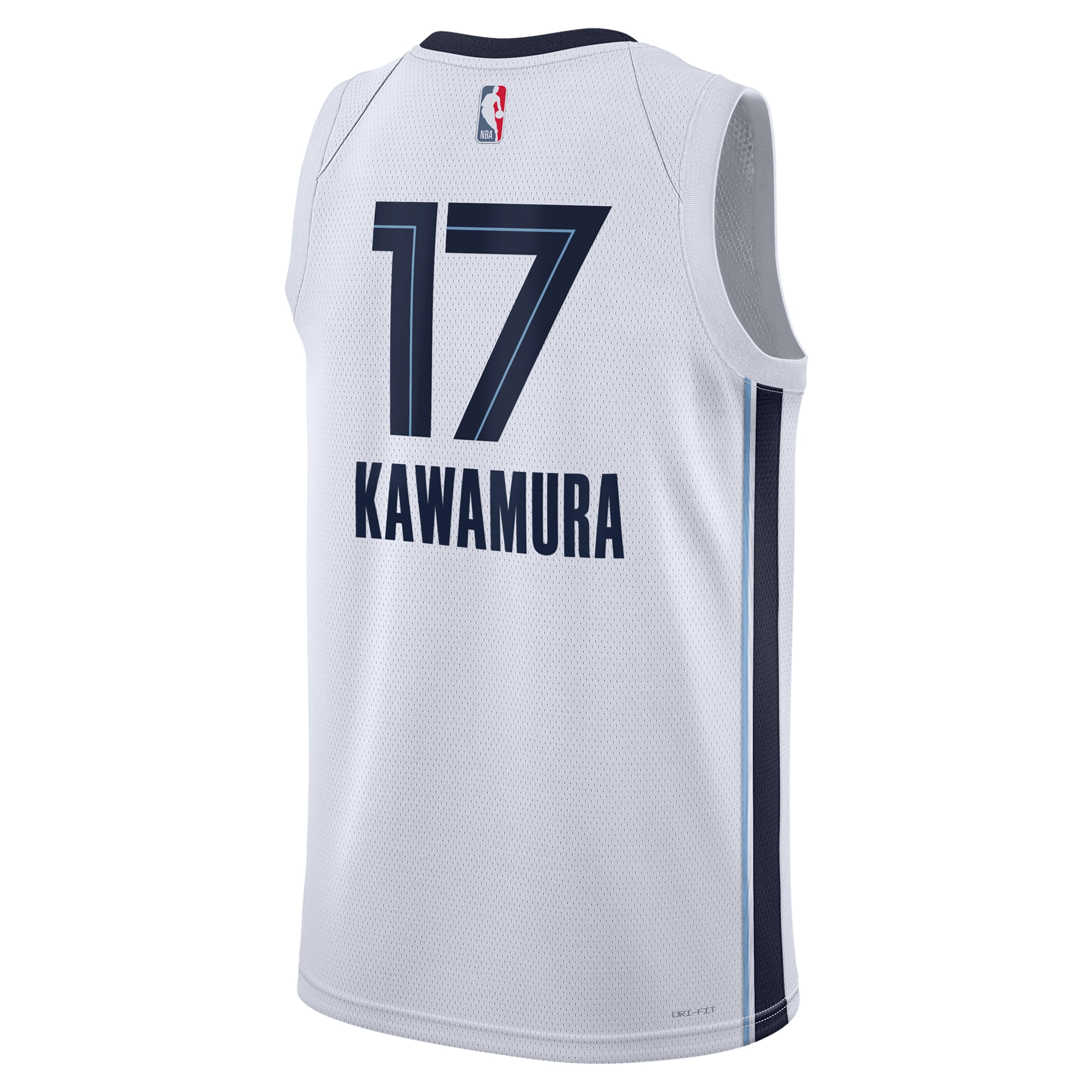 Memphis Grizzlies Association Edition Swingman White Yuki Kawamur Unisex NBA Jersey Unisex