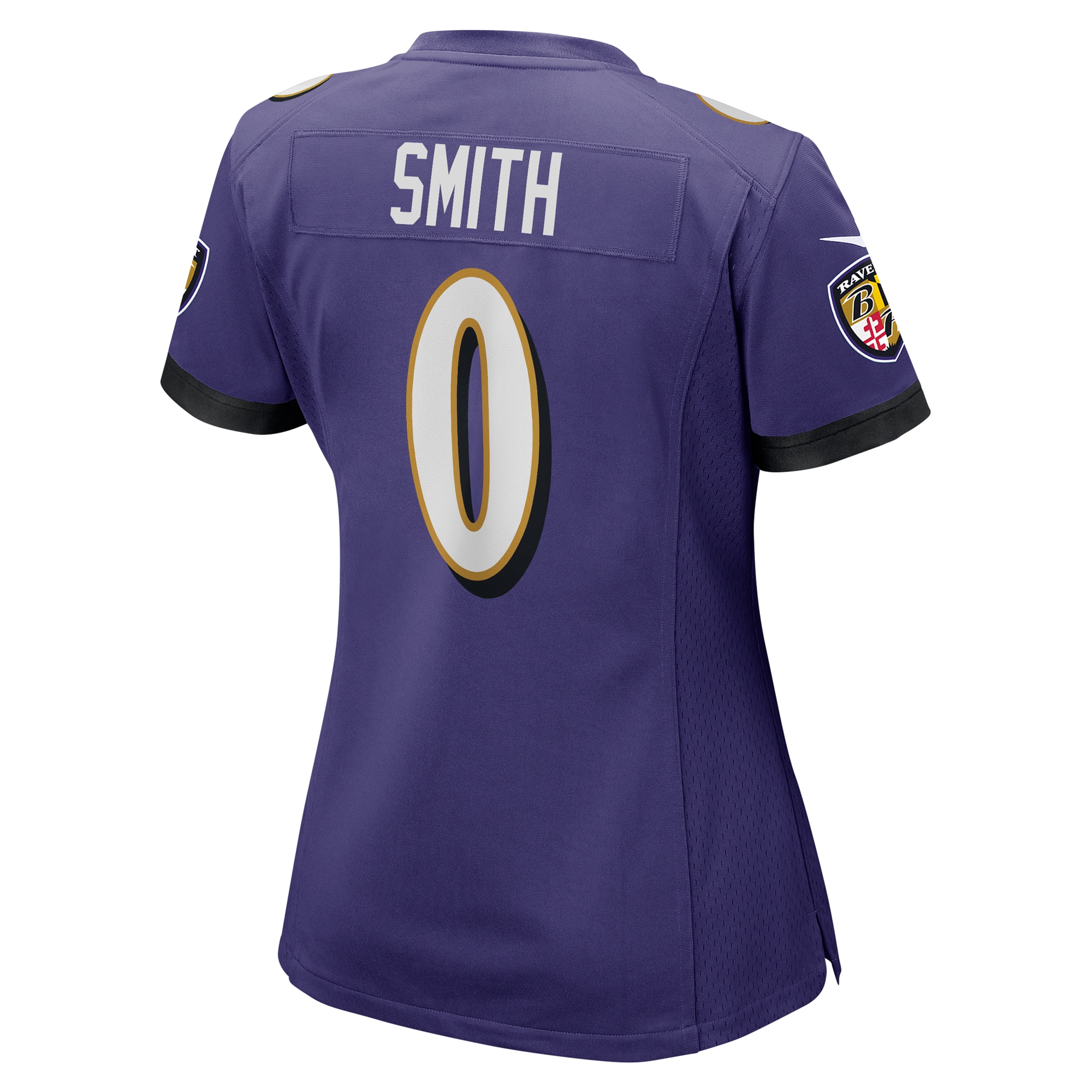 Baltimore Ravens Roquan Smith Purple Team Game NFL Jersey Women's