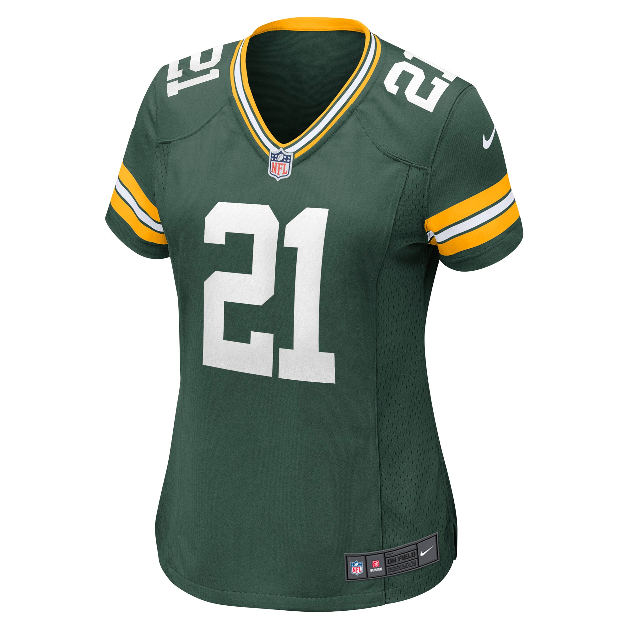 Green Bay Packers Eric Stokes Green Game NFL Jersey Women's