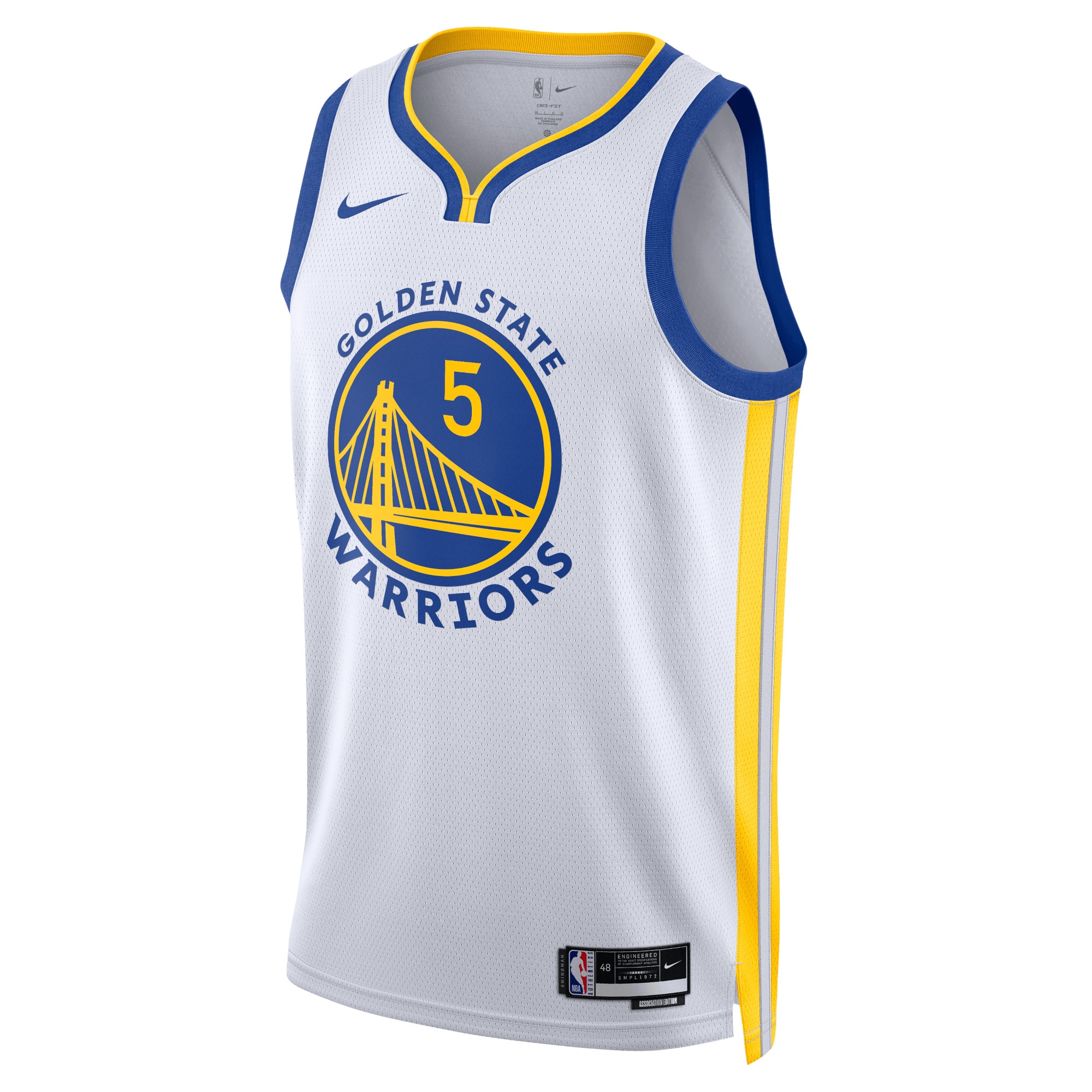 Golden State Warriors Association Edition Swingman White Kevon Loone Unisex NBA Jersey Unisex