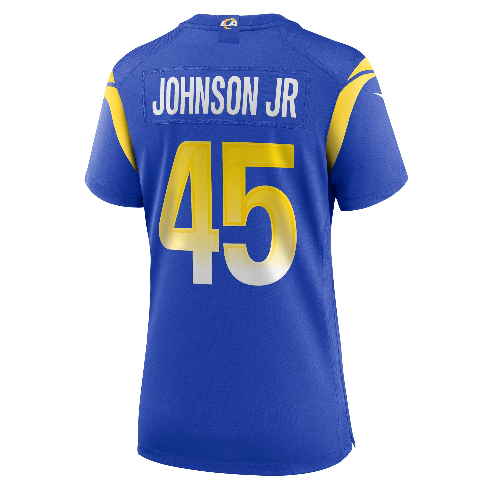 Los Angeles Rams Neal Johnson Jr Royal Game NFL Jersey Women's
