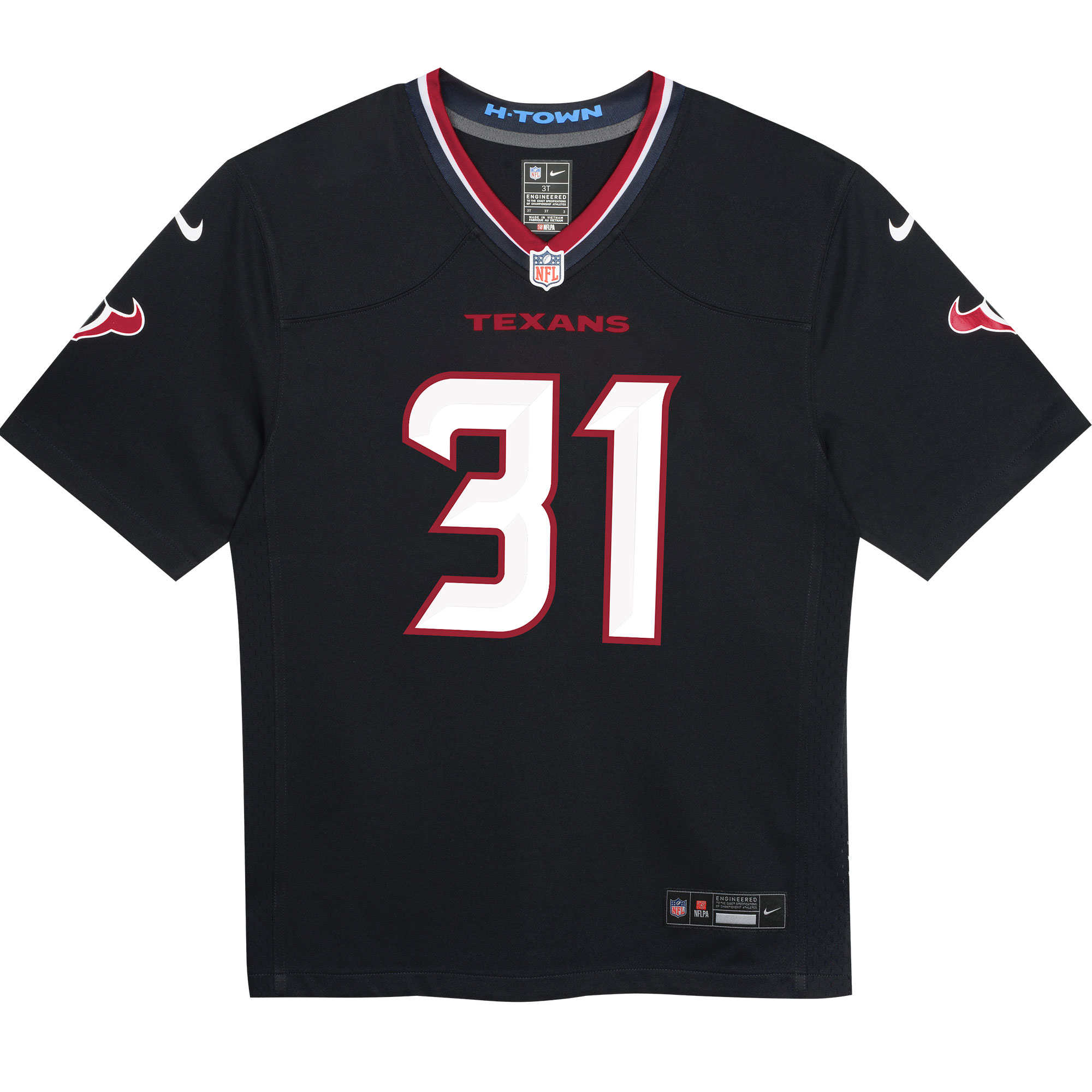 Infant Houston Texans Dameon Pierce Navy Game NFL Jersey Men's