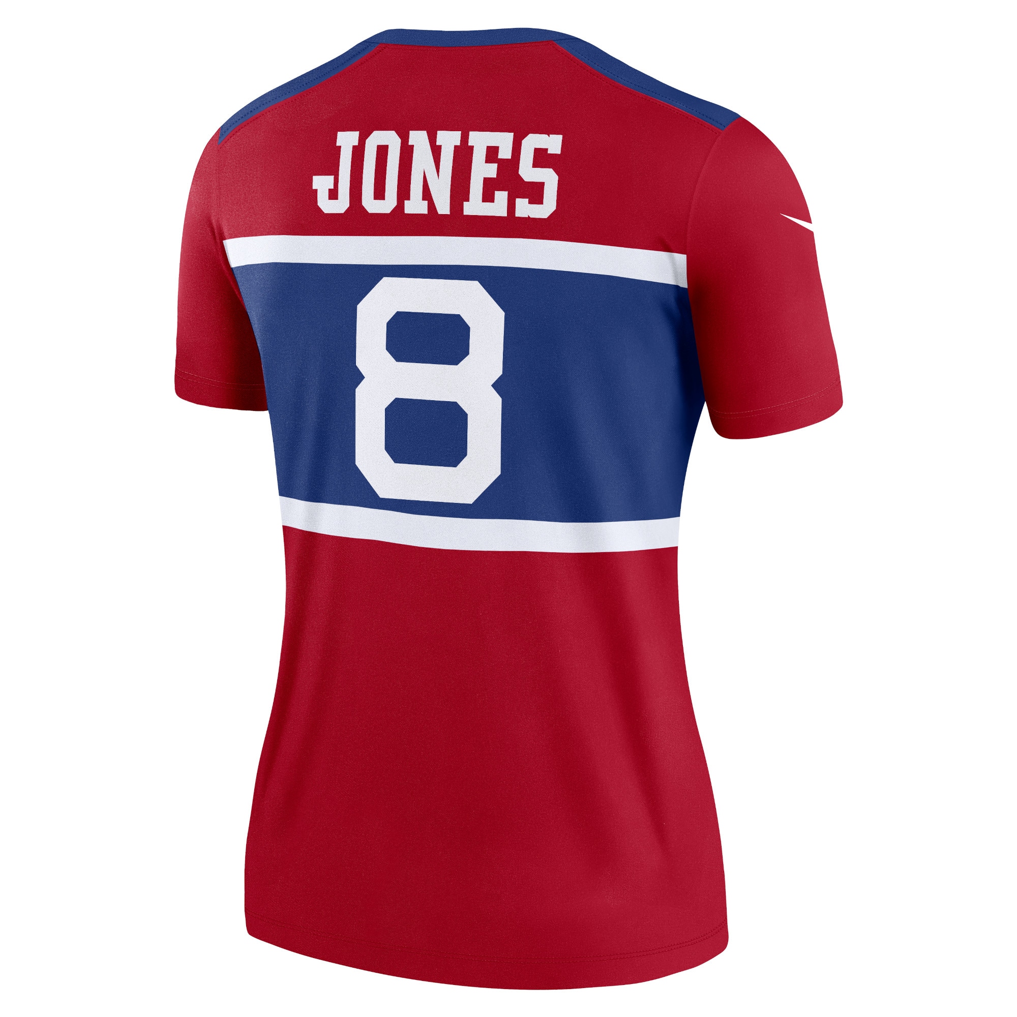 New York Giants Daniel Jones Red Alternate Legend Player Performance Top NFL Jersey Women's