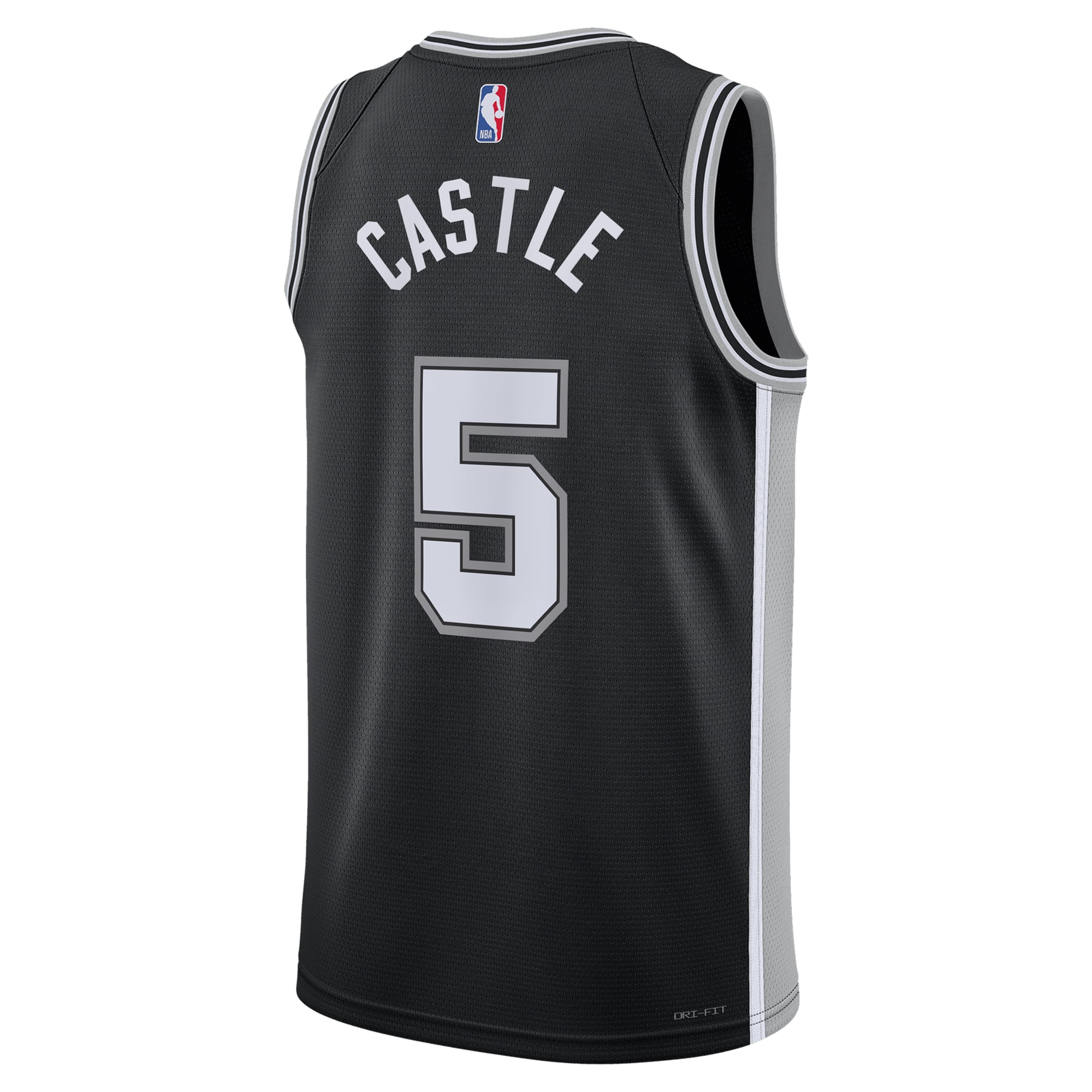San Antonio Spurs Icon Swingman Black Stephon Castl Unisex NBA Jersey Unisex