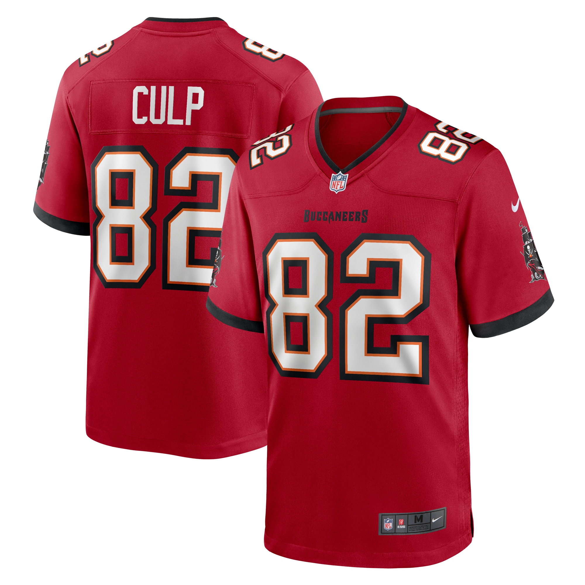 Tampa Bay Buccaneers Devin Culp Red Game NFL Jersey Men's