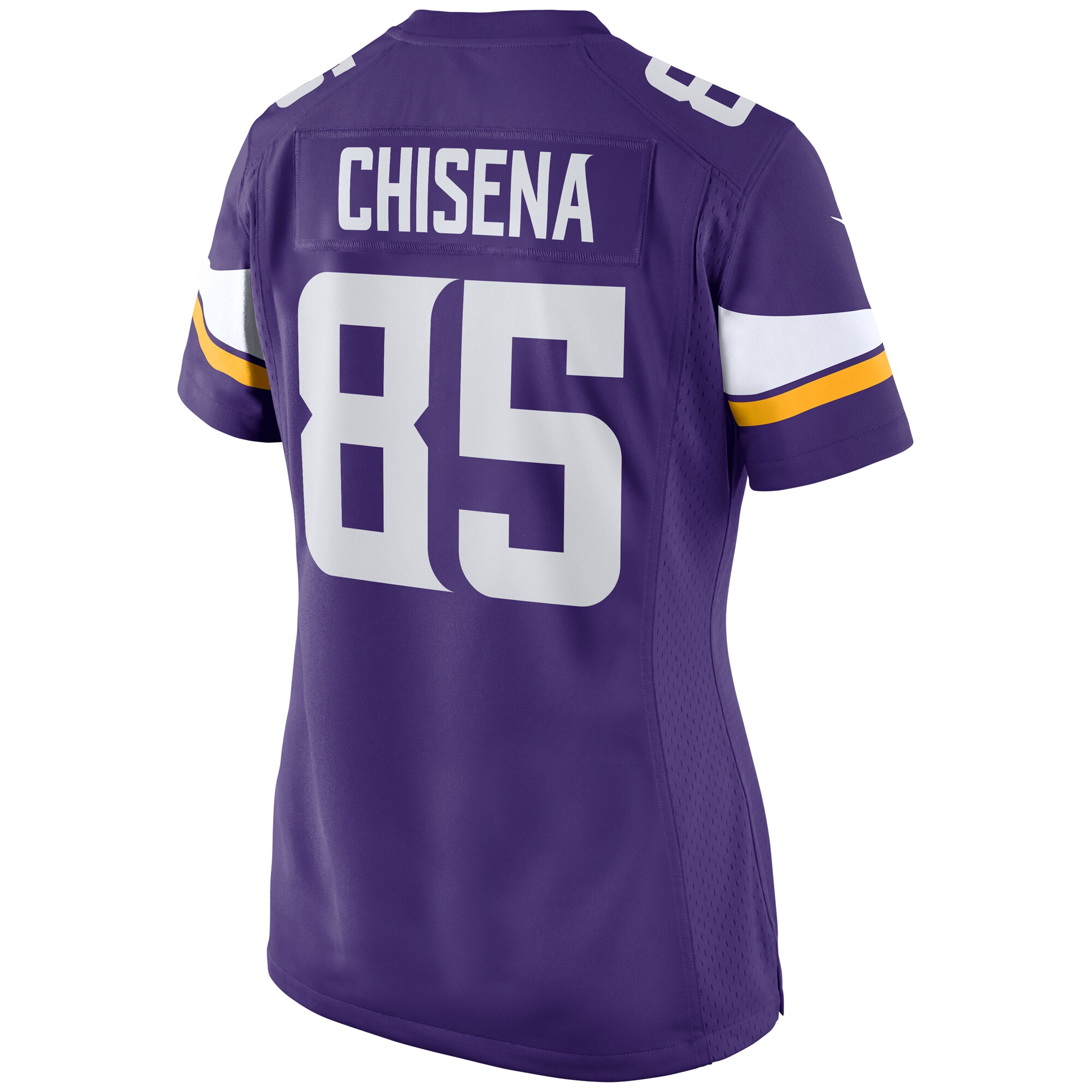 Minnesota Vikings Dan Chisena Purple Game NFL Jersey Women's