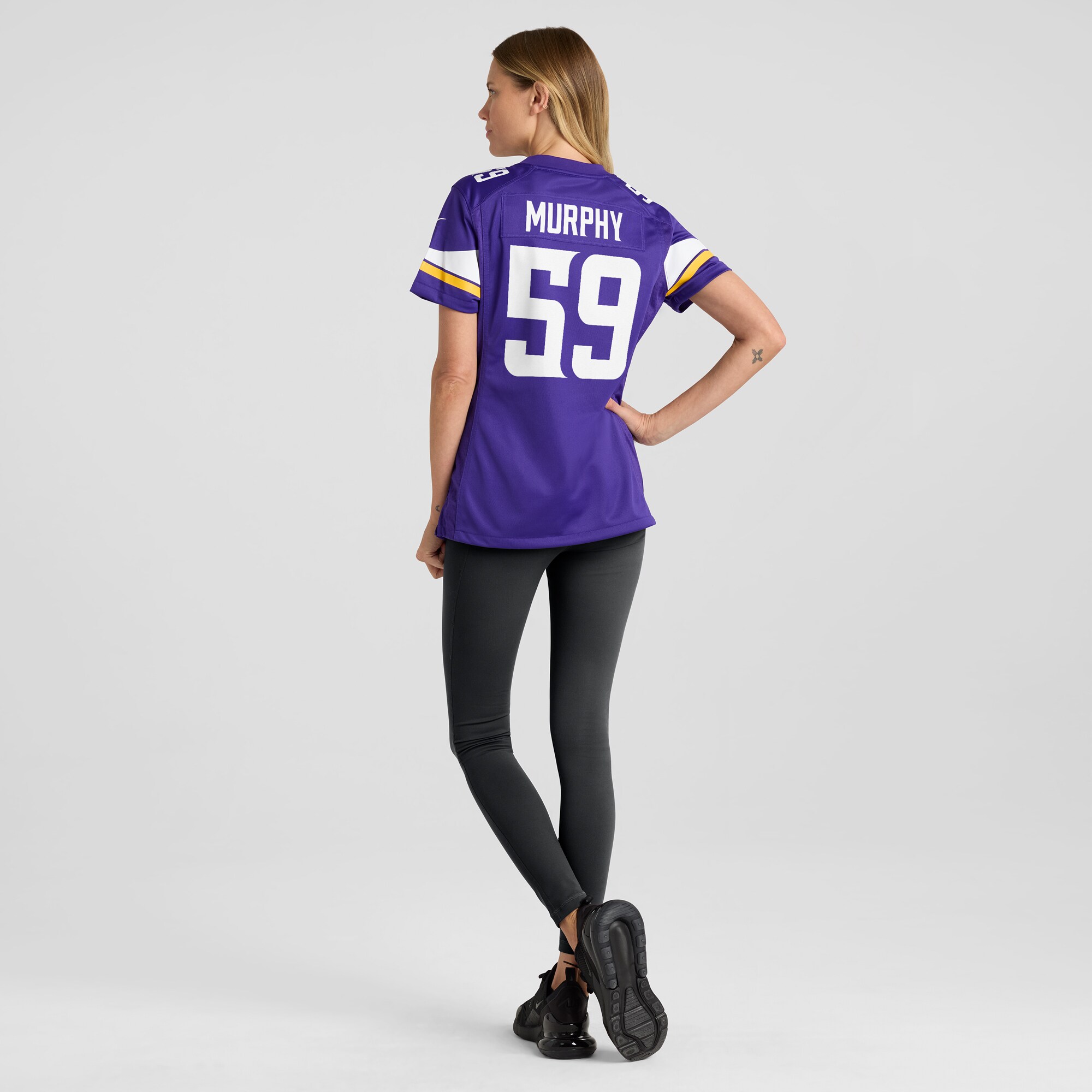 Minnesota Vikings Gabriel Murphy Purple Game NFL Jersey Women's