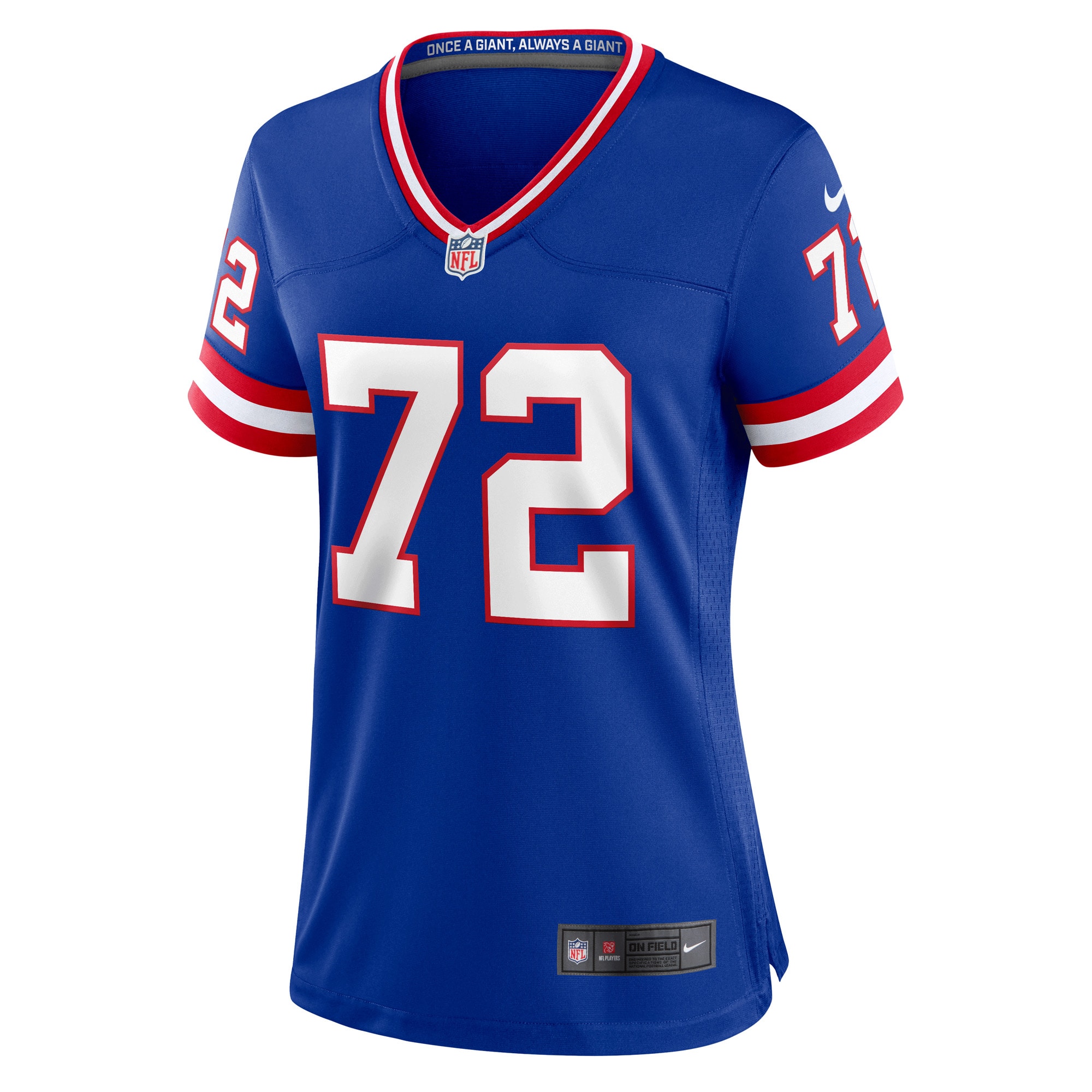 New York Giants Osi Umenyiora Royal Classic Retired Player Game NFL Jersey Women's