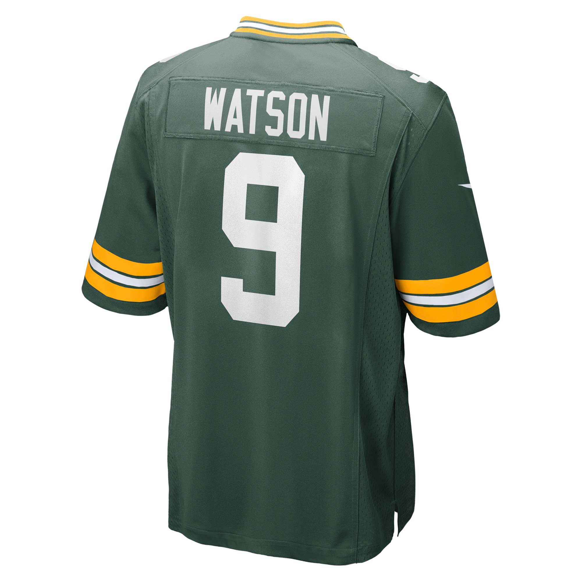 Green Bay Packers Christian Watson Green Game NFL Jersey Men's