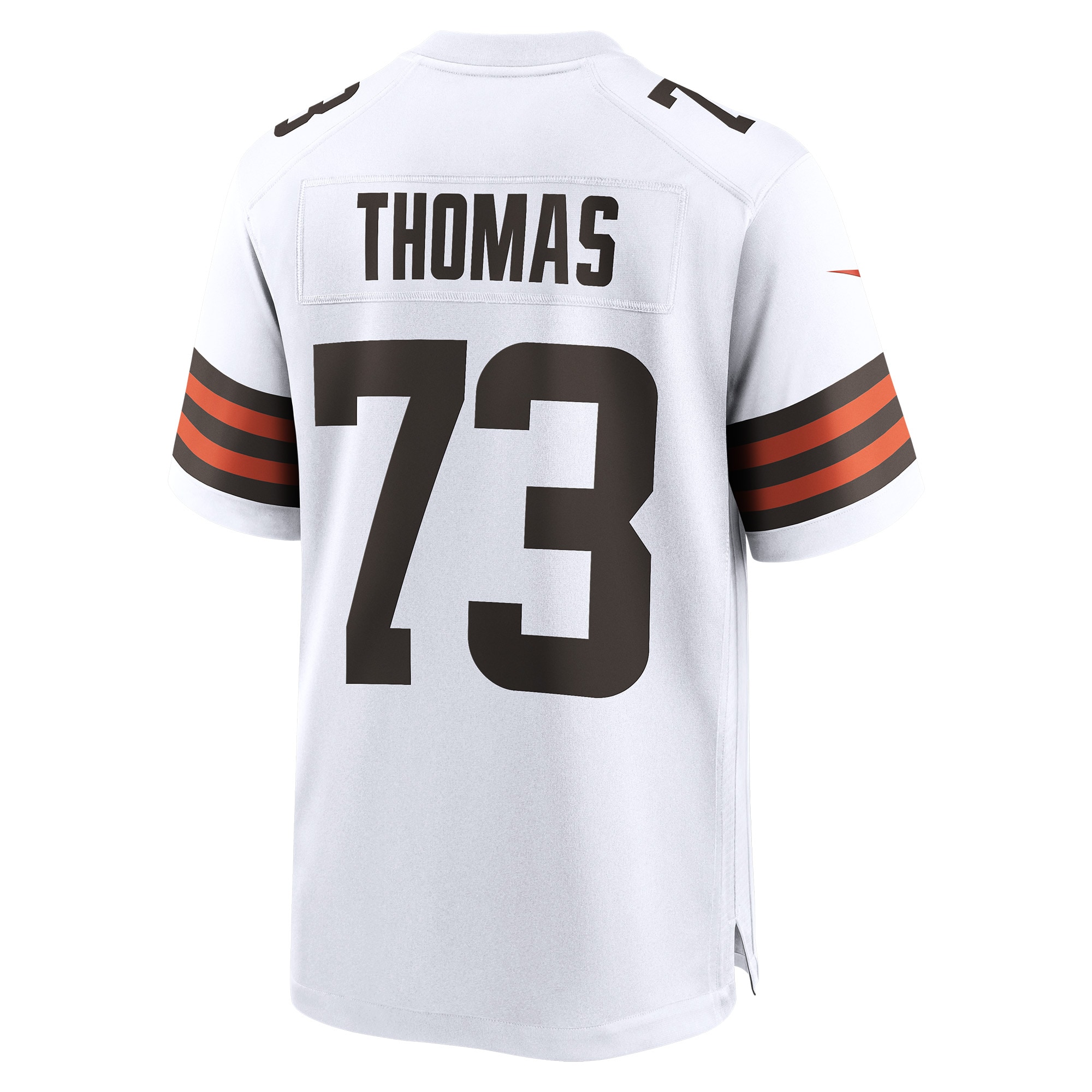 Cleveland Browns Joe Thomas White Retired Game Player NFL Jersey Men's
