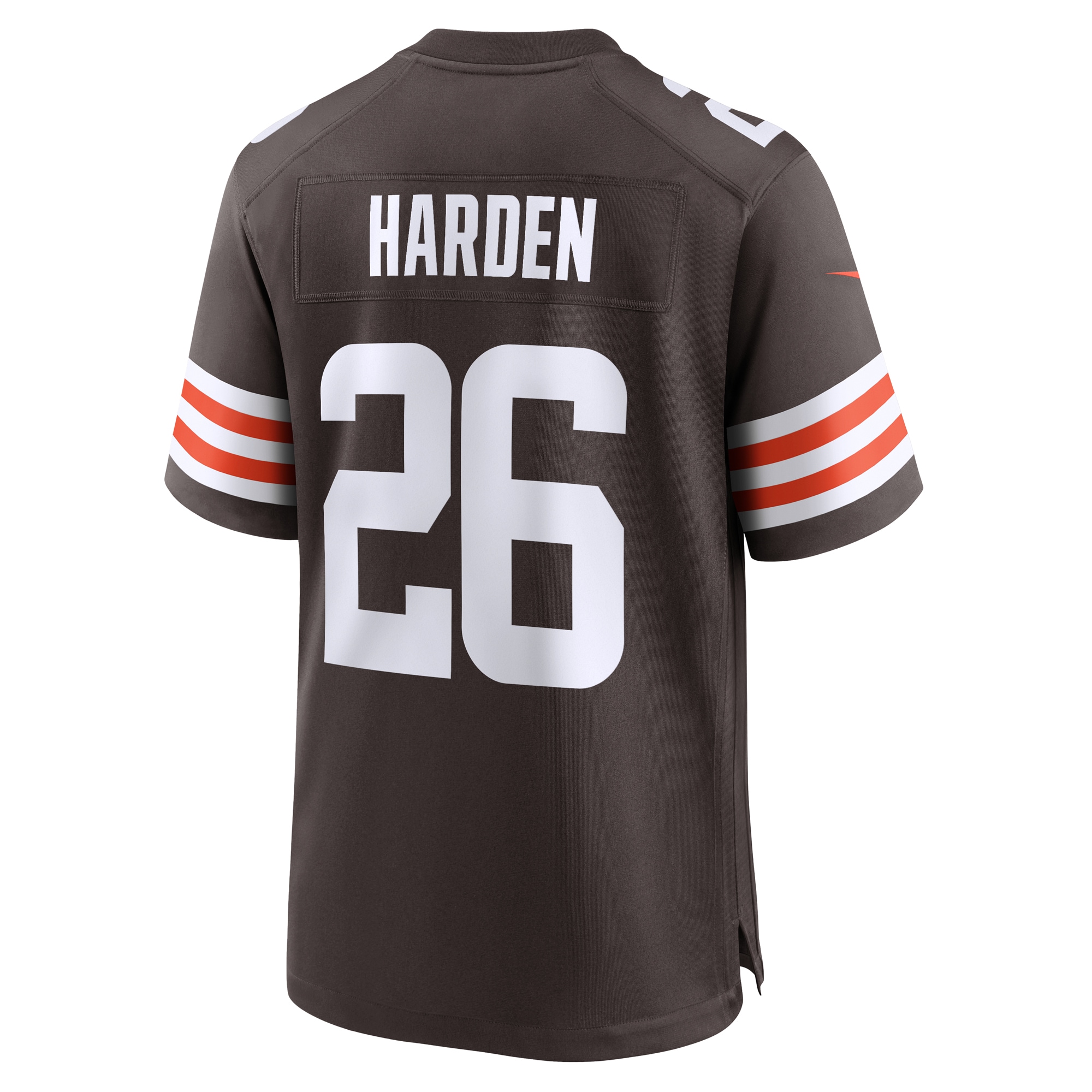 Cleveland Browns Myles Harden Brown Team Game NFL Jersey Men's