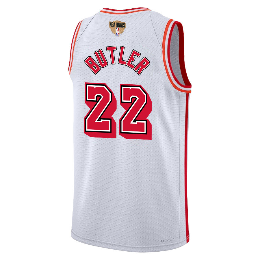 Jimmy Butler 22 Miami Heat Final Champions 2023 Swingman Classic Editio White NBA Jersey Men's