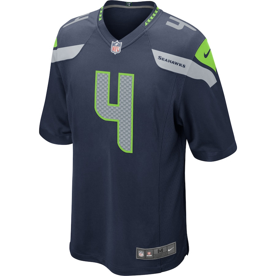 Michael Dickson 4 Seattle Seahawks Game College Navy NFL Jersey Men's