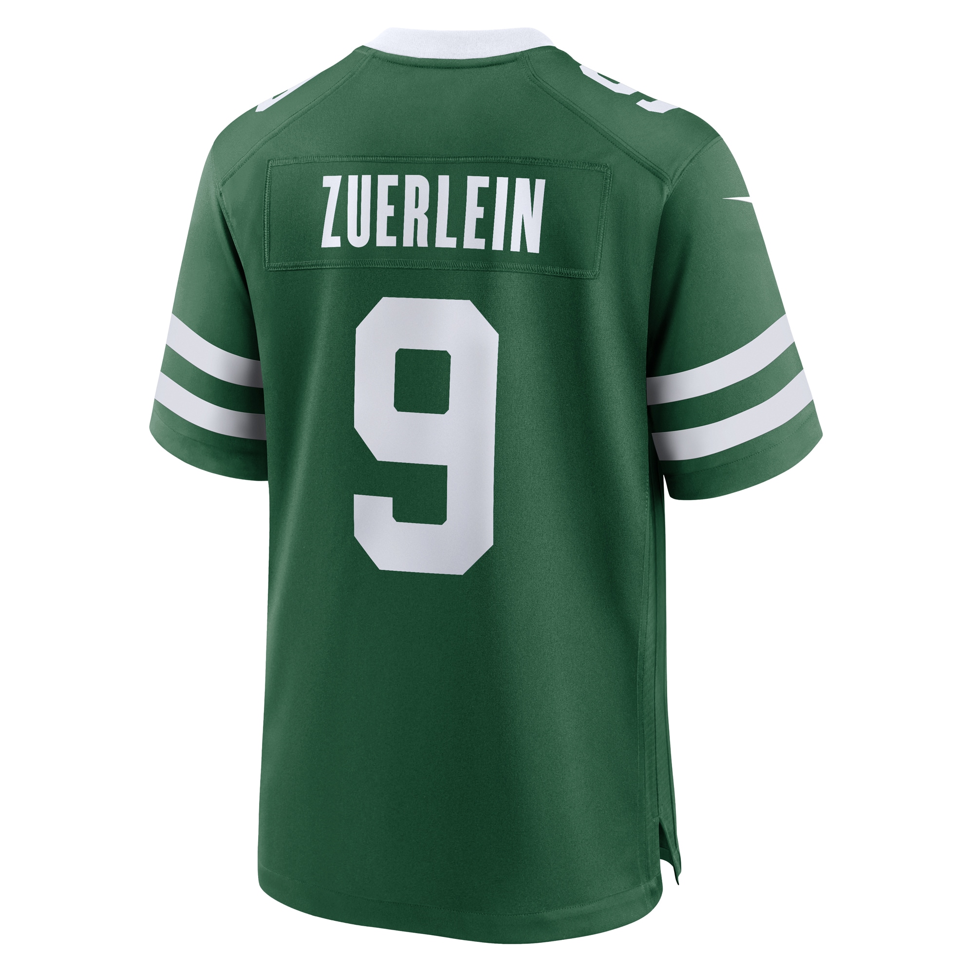 New York Jets Greg Zuerlein Legacy Green Team Game NFL Jersey Men's