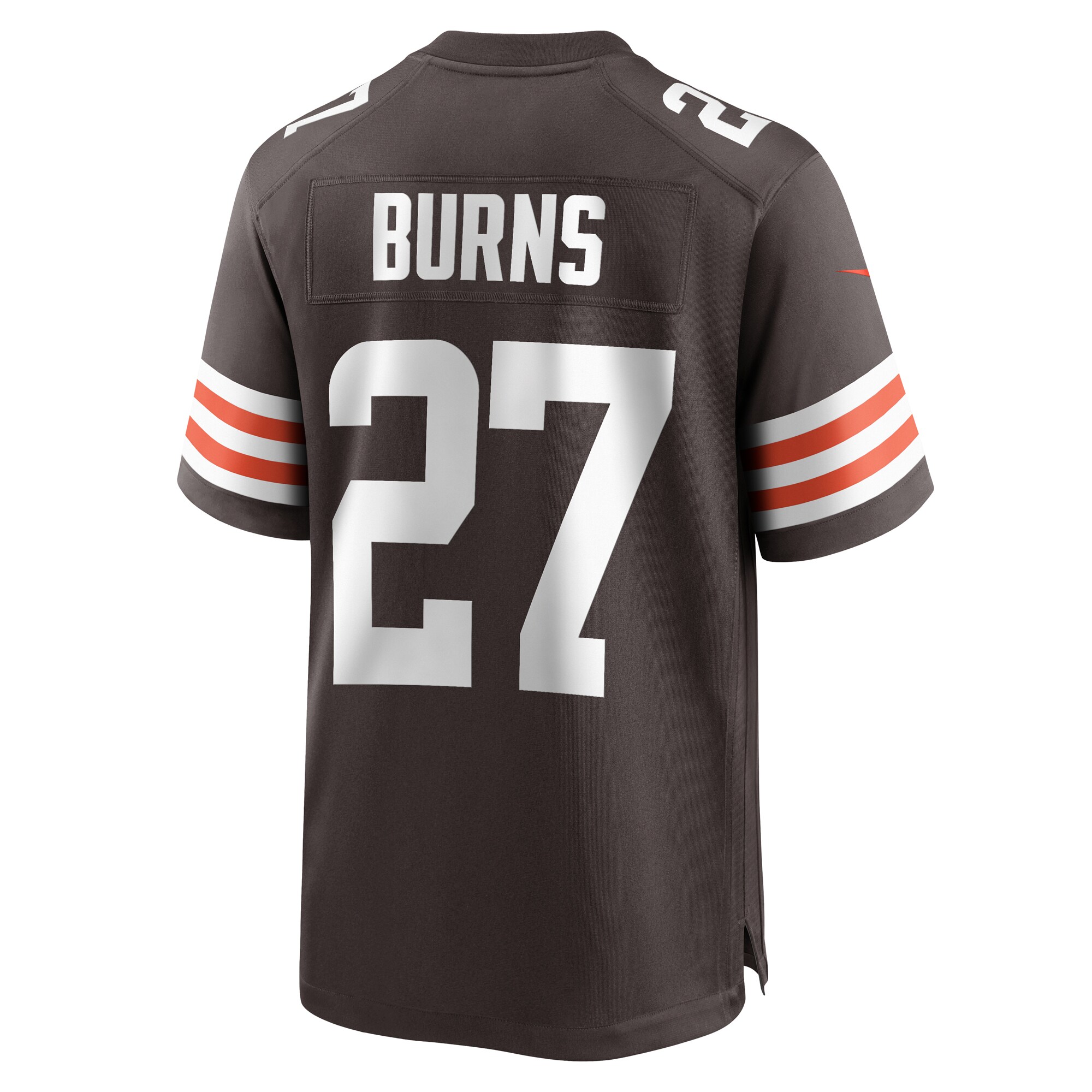 Cleveland Browns Lorenzo Burns Brown Team Game NFL Jersey Men's