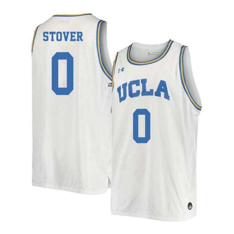 0 Anthony Stove White Retro Elite UCLA Bruins NCAA Jersey Men's