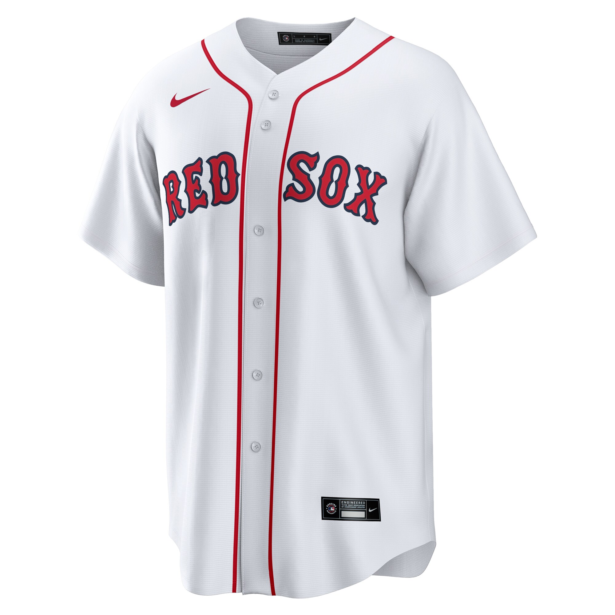 Boston Red Sox White #1 Groom Home MLB Jersey Men's