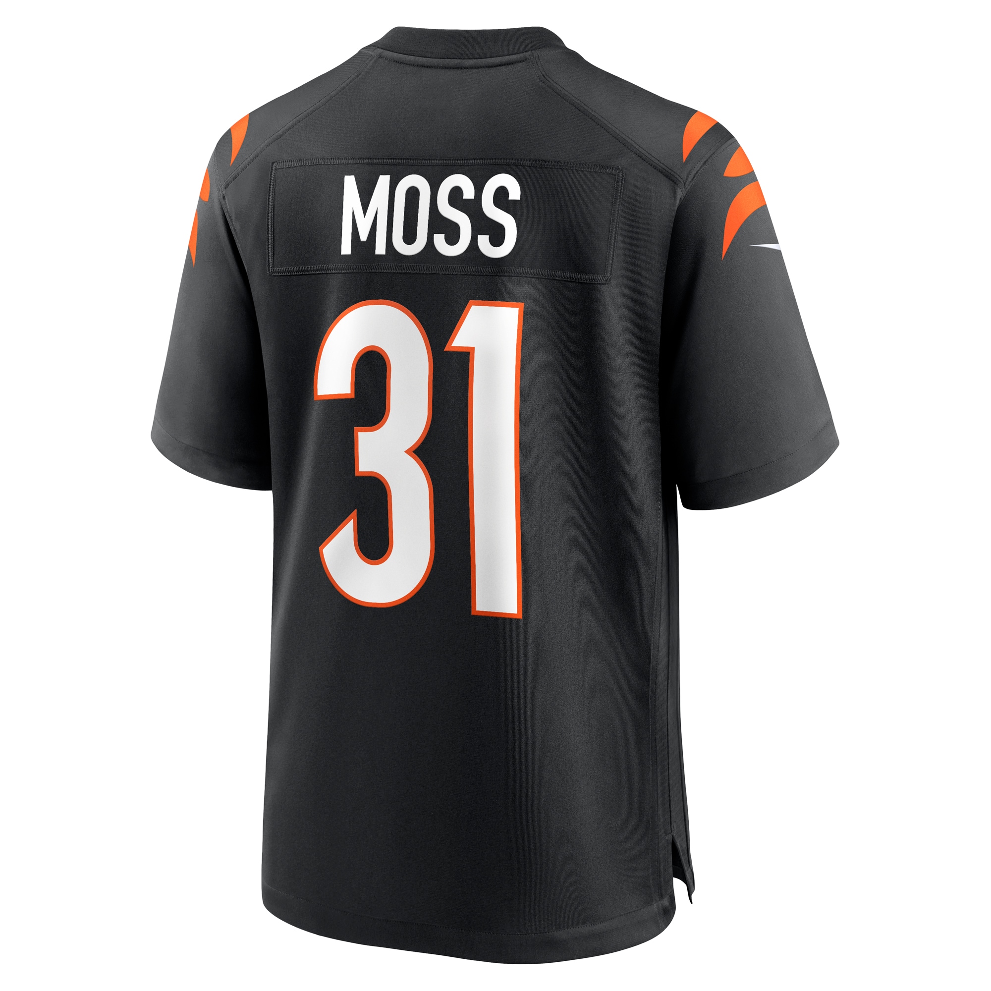 Cincinnati Bengals Zack Moss Black Game NFL Jersey Men's