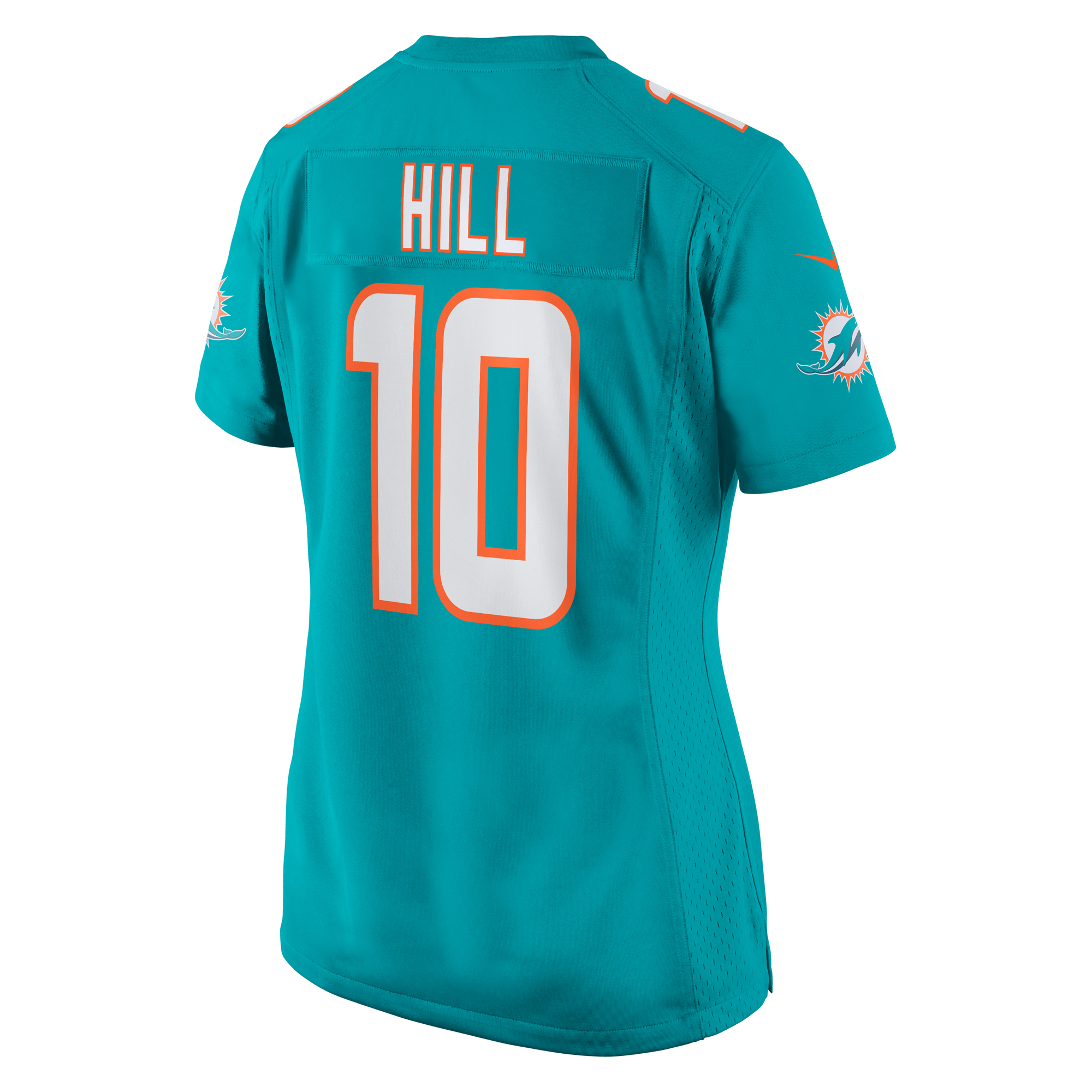 Miami Dolphins Tyreek Hill Aqua Player NFL Jersey Women's