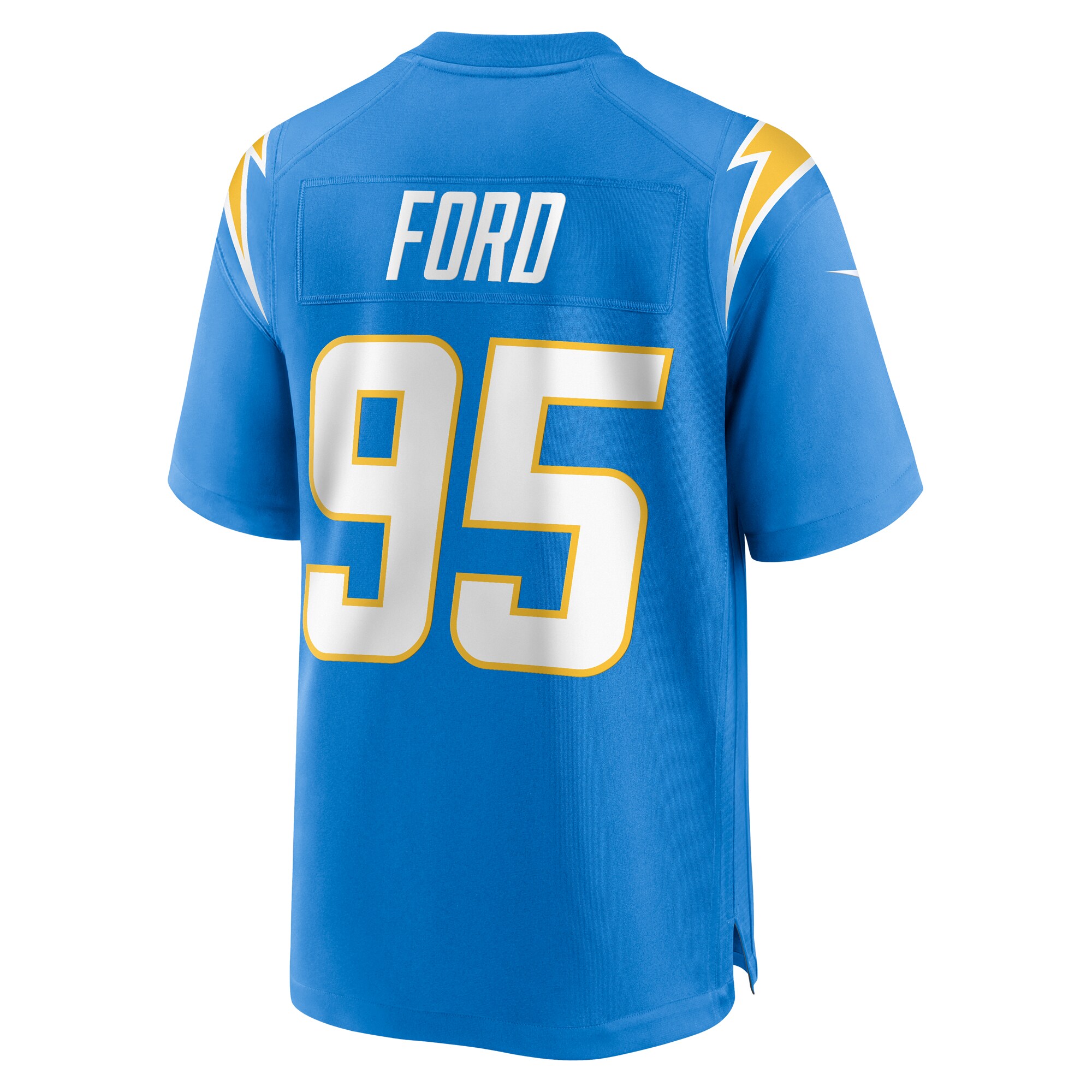Los Angeles Chargers Poona Ford Powder Blue Game NFL Jersey Men's