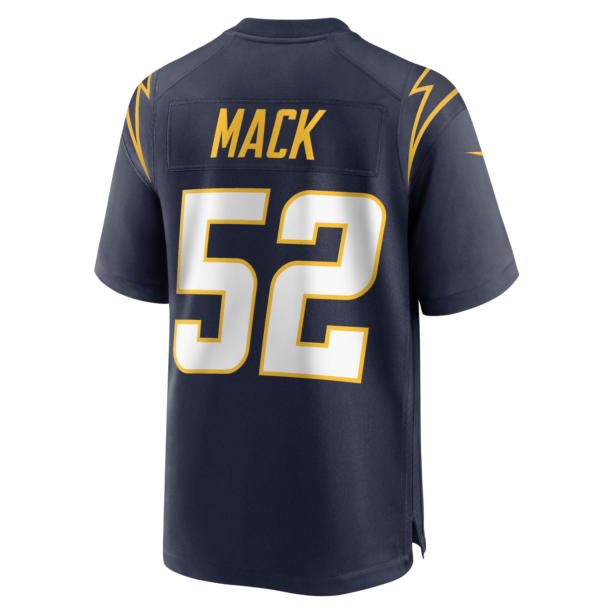 Los Angeles Chargers Khalil Mack Navy Alternate Game NFL Jersey Men's