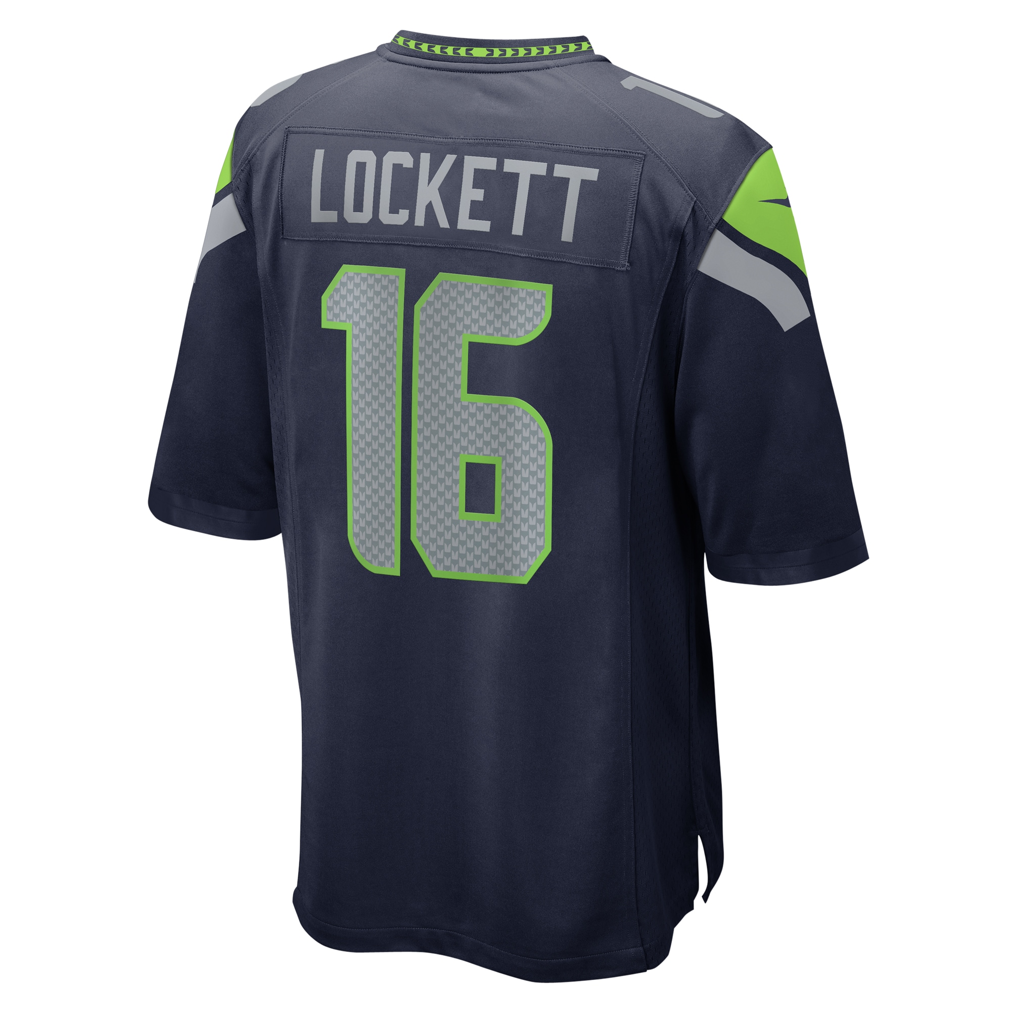 Seattle Seahawks Tyler Lockett College Navy Game NFL Jersey Men's