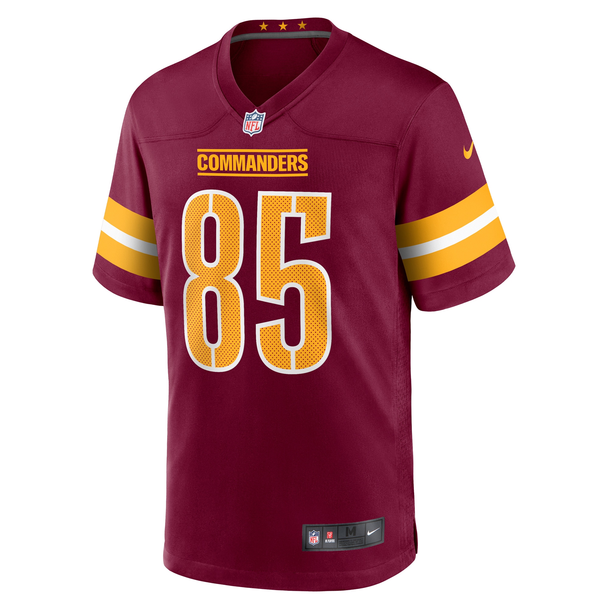 Washington Commanders Cole Turner Burgundy Player Game NFL Jersey Men's