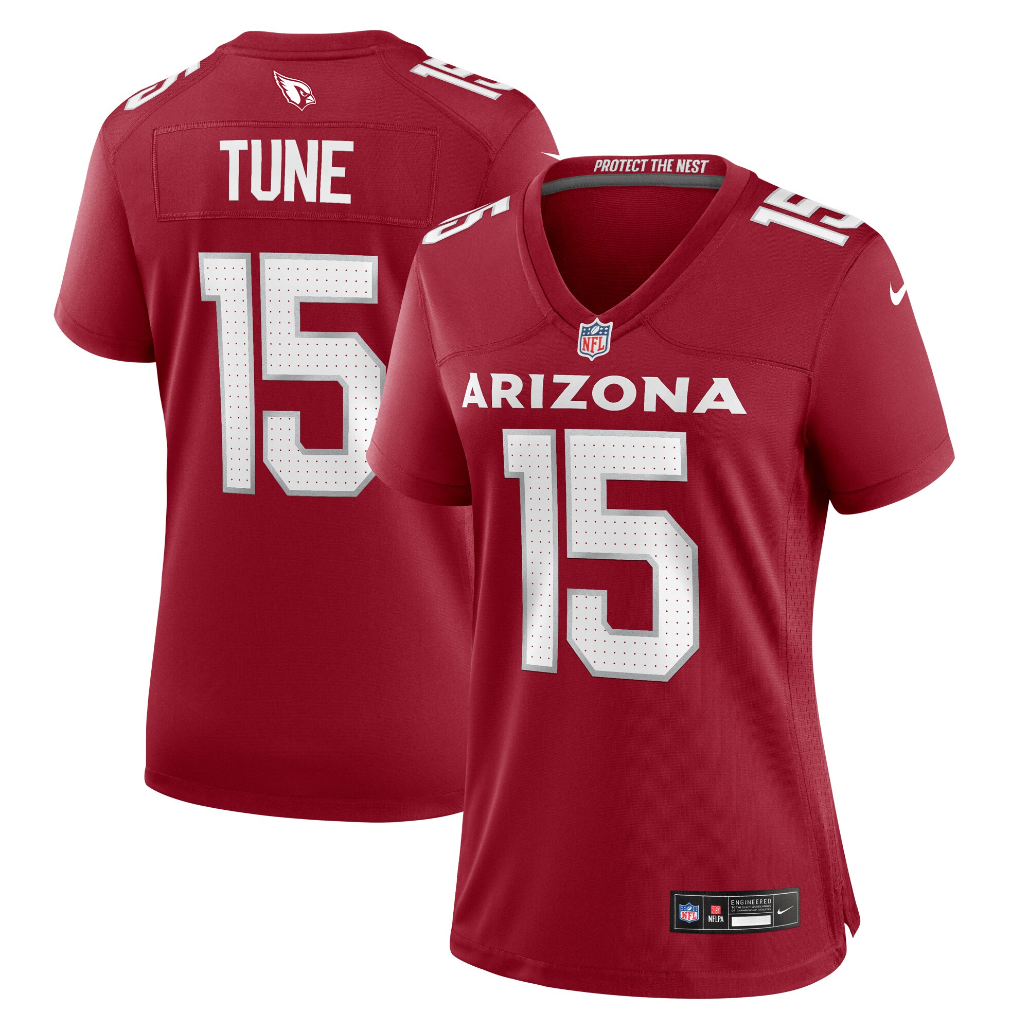 Arizona Cardinals Clayton Tune Cardinal Game NFL Jersey Women's