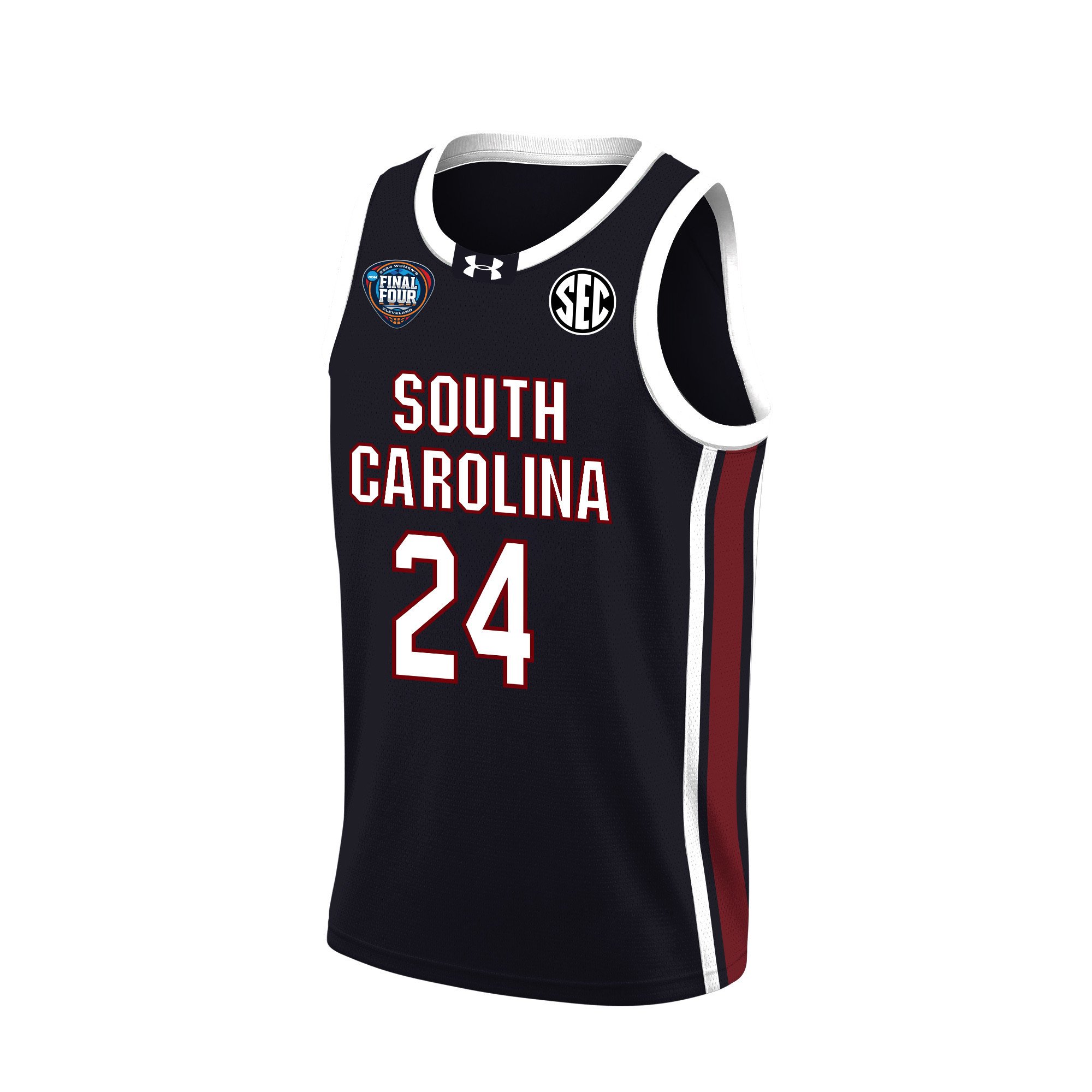 Sahnya Jah 24 South Carolina 2024 Final Four Patch Unisex NCAA Jersey Unisex