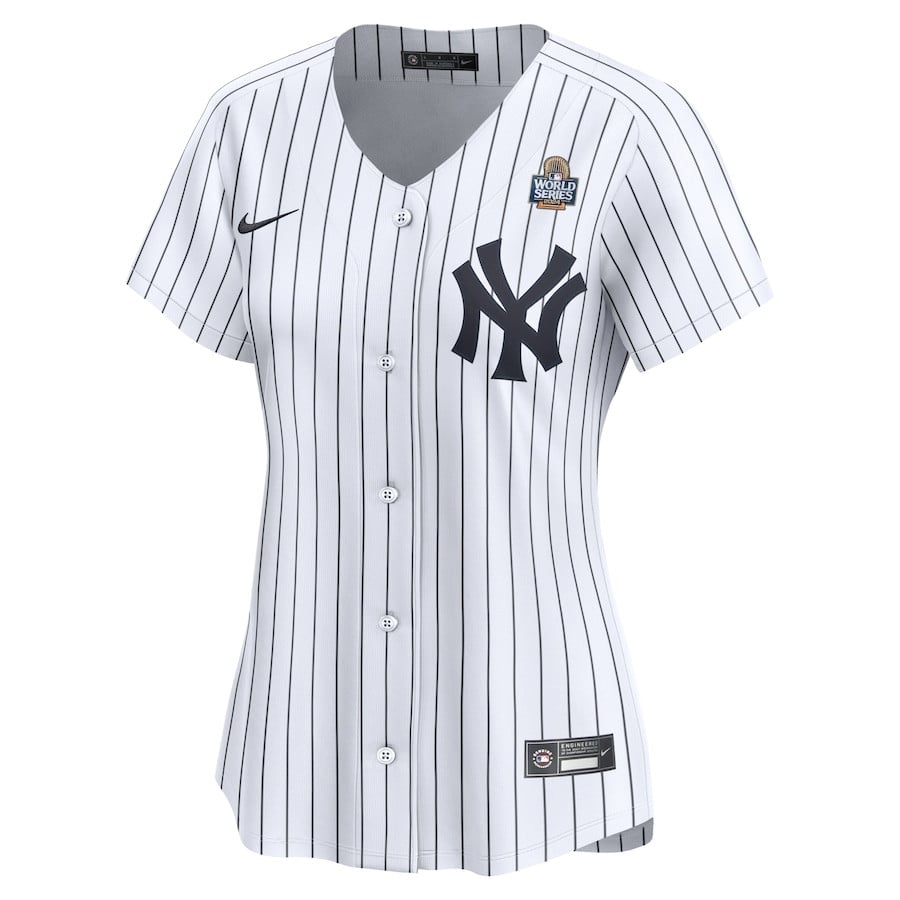 Tim Mayza 58 New York Yankees 2024 World Series Home Limited White MLB Jersey Women's