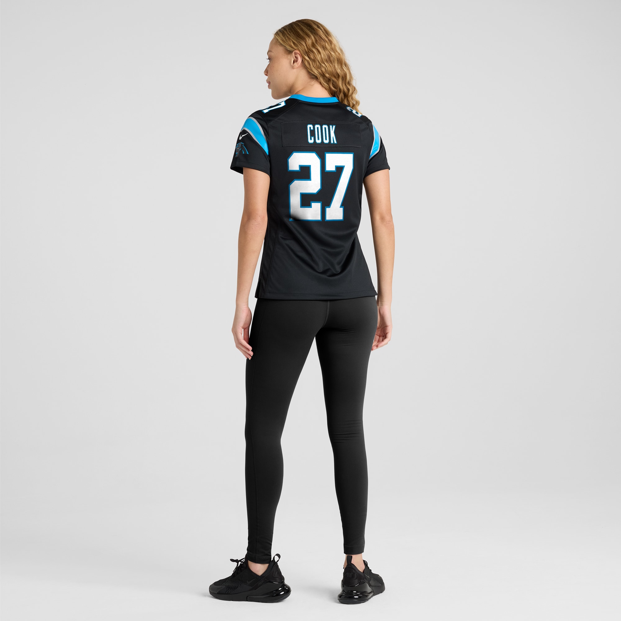 Carolina Panthers Alex Cook Black Game NFL Jersey Women's