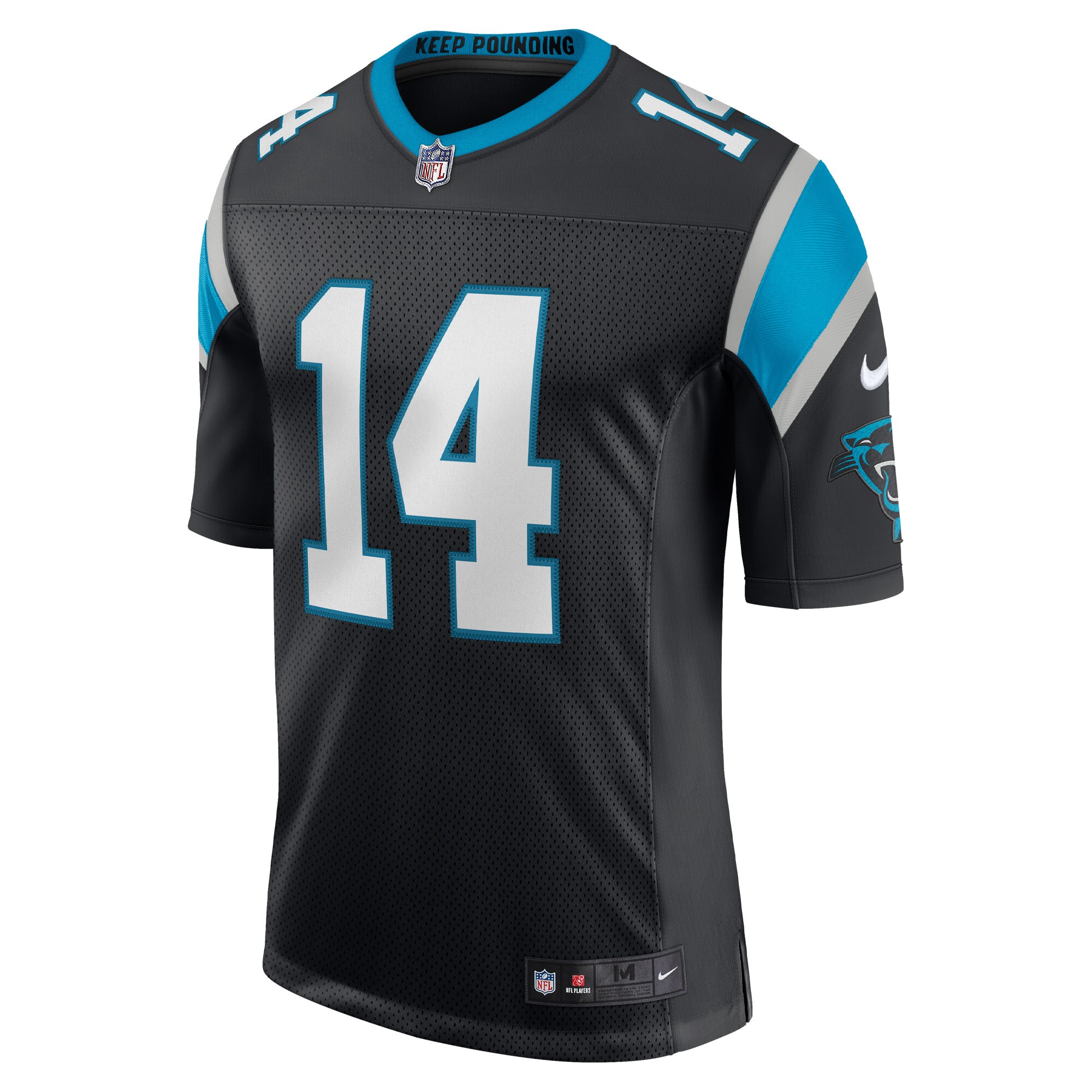 Carolina Panthers Sam Darnold Black Vapor Limited NFL Jersey Men's