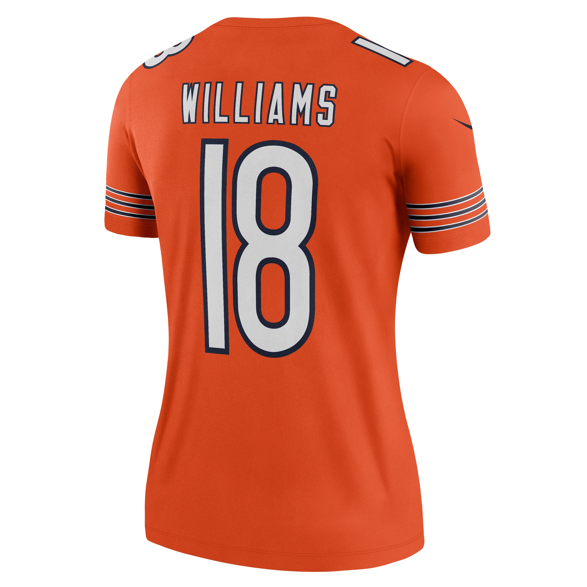 Chicago Bears Caleb Williams Orange Alternate Legend Player Performance Top NFL Jersey Women's