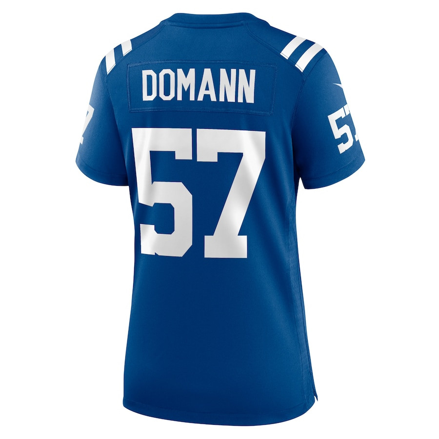 JoJo Domann 57 Indianapolis Colts Game Royal NFL Jersey Women's
