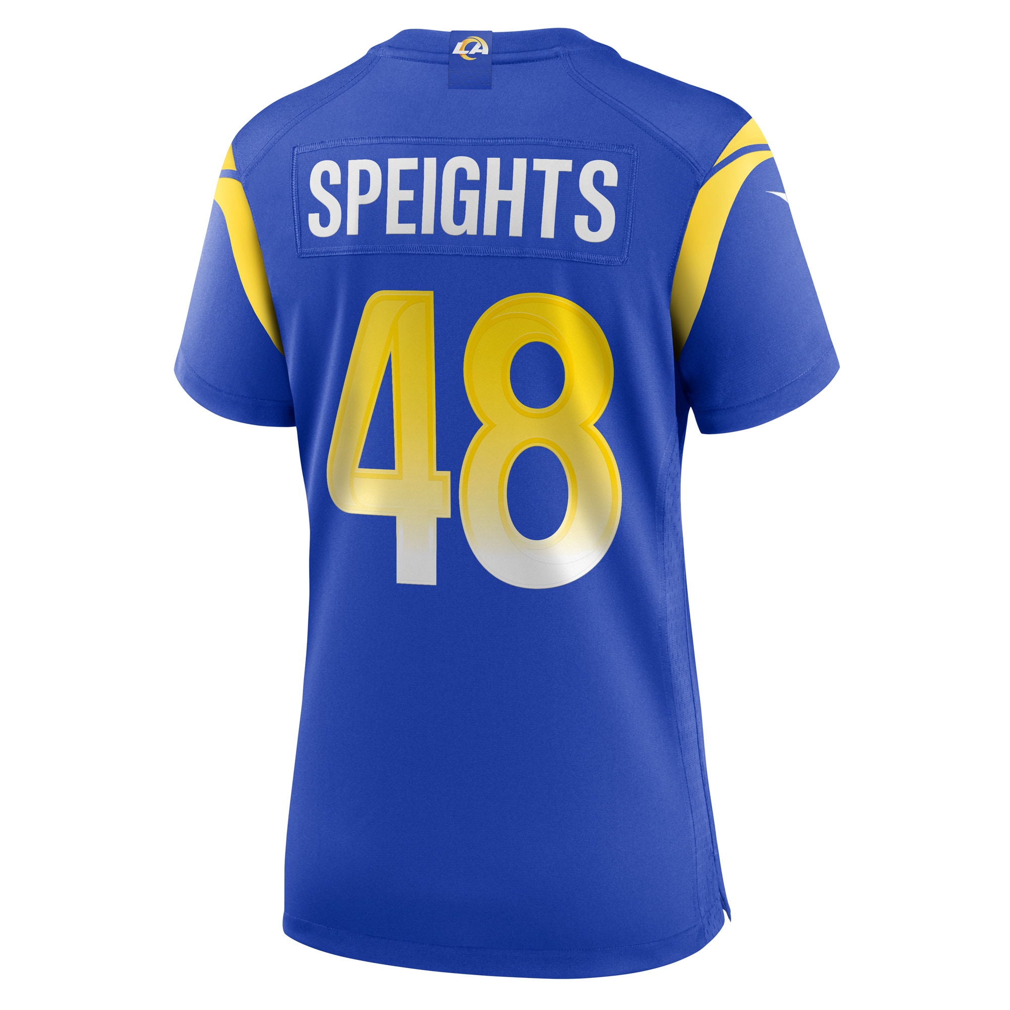 Los Angeles Rams Omar Speights Royal Game NFL Jersey Women's