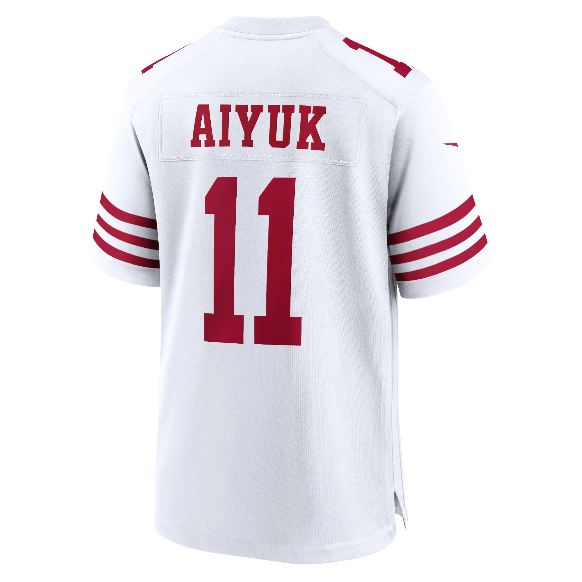 San Francisco 49ers Brandon Aiyuk White Player Game NFL Jersey Men's