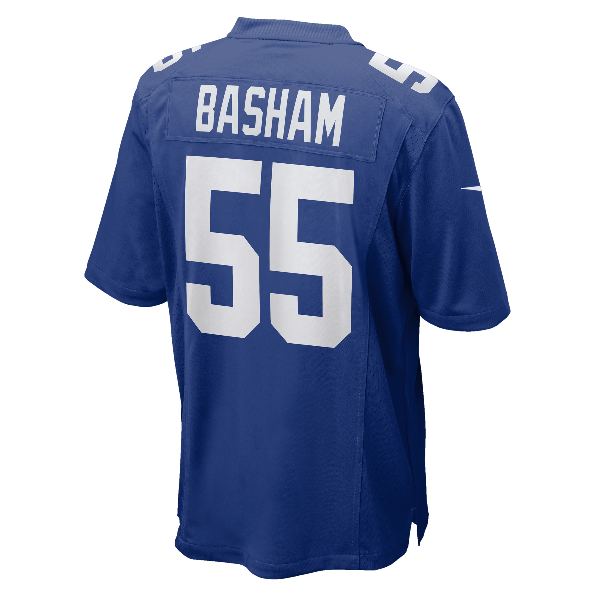 New York Giants Boogie Basham Royal Team Game NFL Jersey Men's